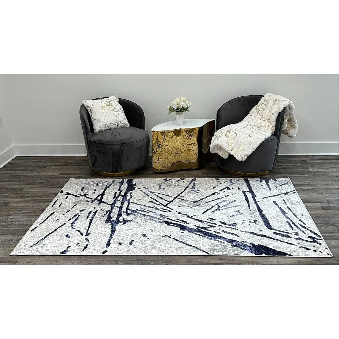 Shifra Abstract Area Rug