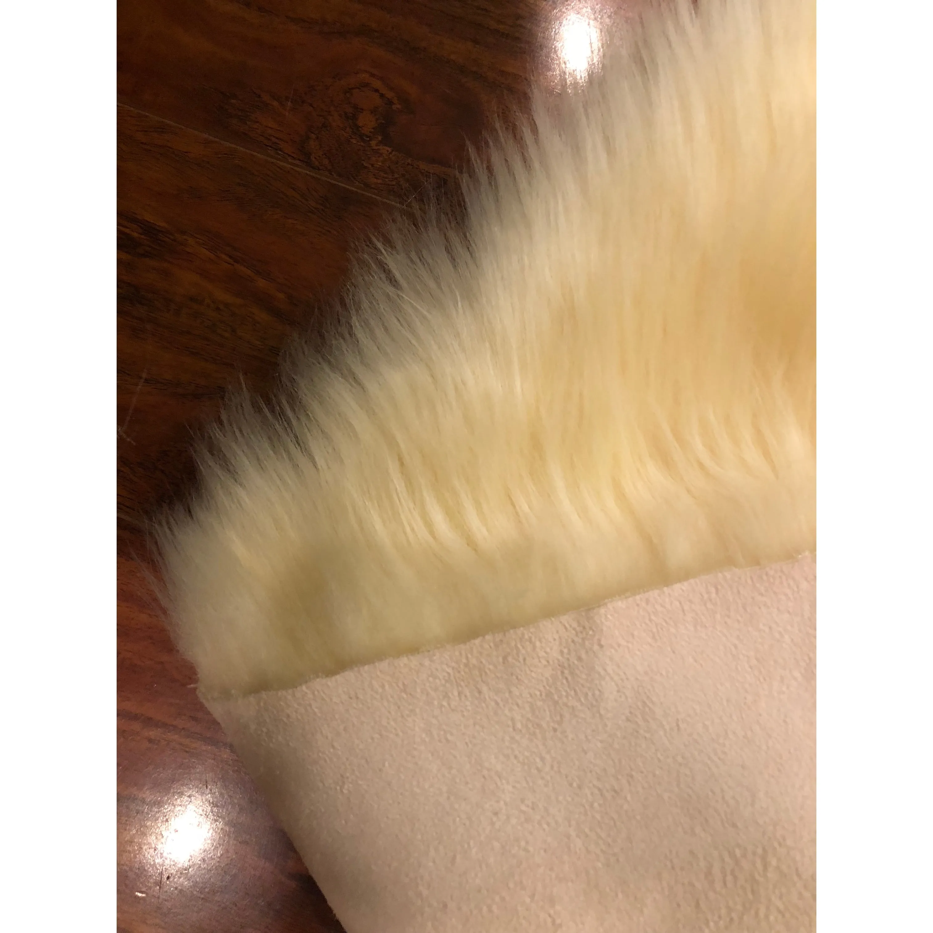 Silver Orchid Nansen Luxurious Faux Sheepskin Thick Shag Area Rug