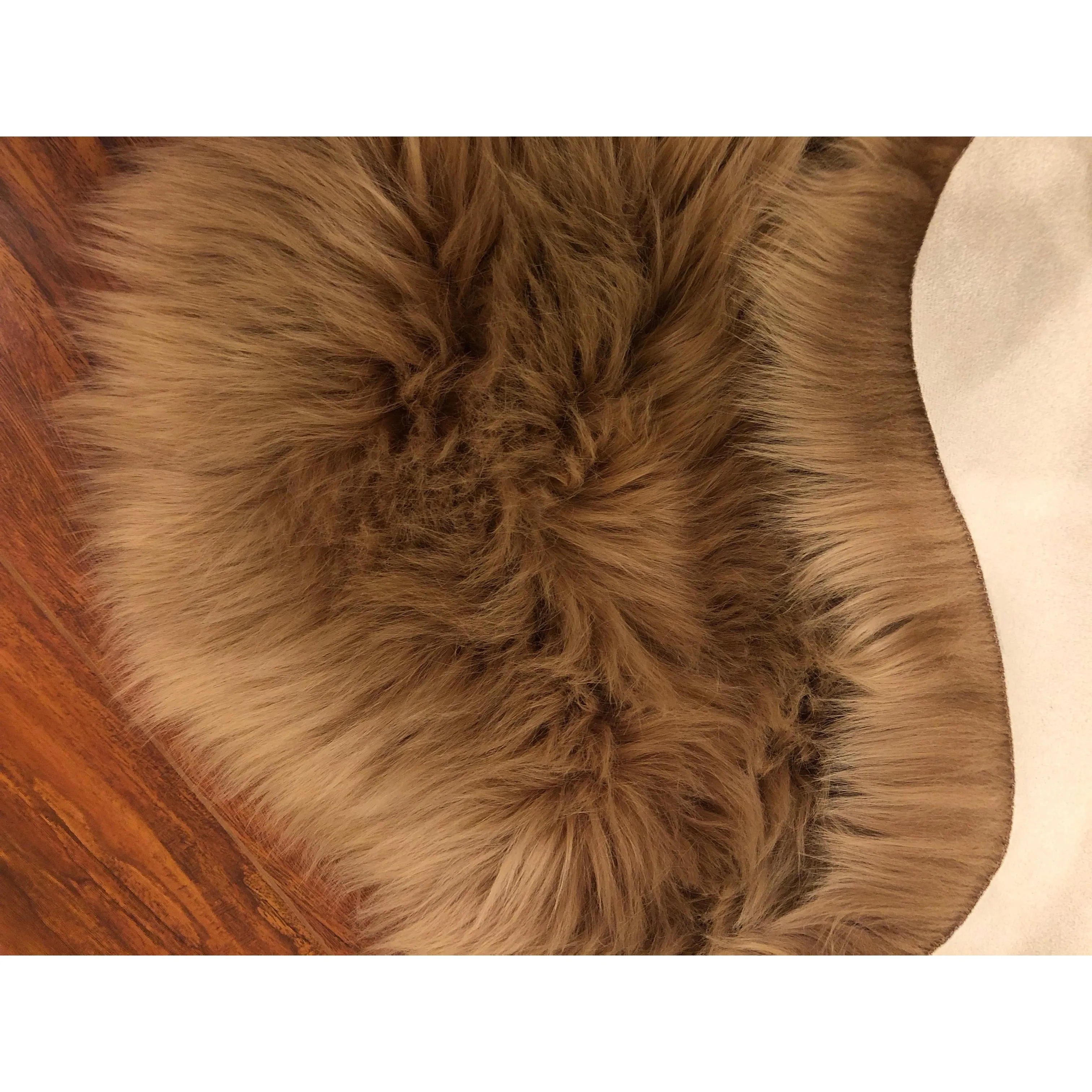 Silver Orchid Nansen Luxurious Faux Sheepskin Thick Shag Area Rug