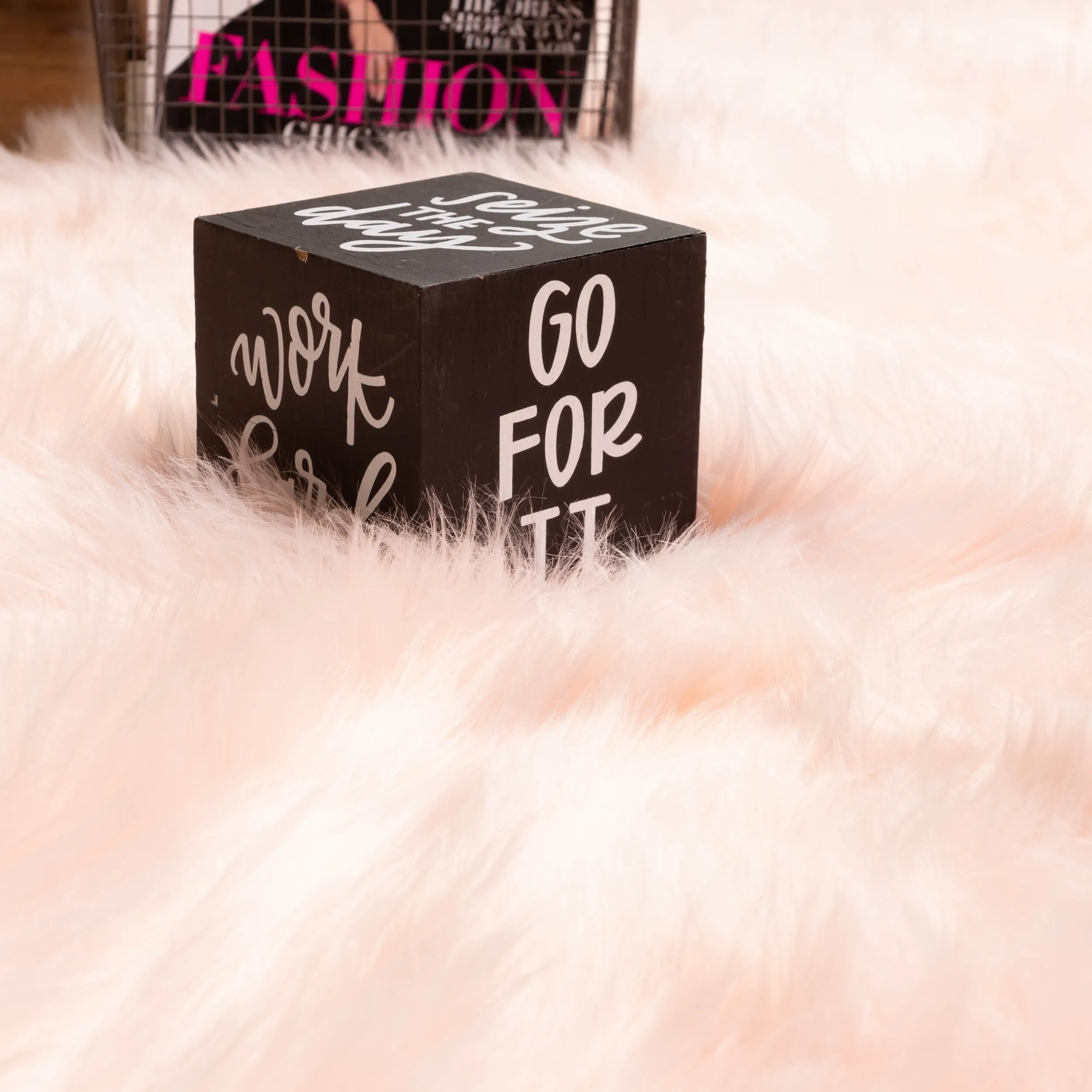 Silver Orchid Parrott Faux Fur Sheepskin Area Rug