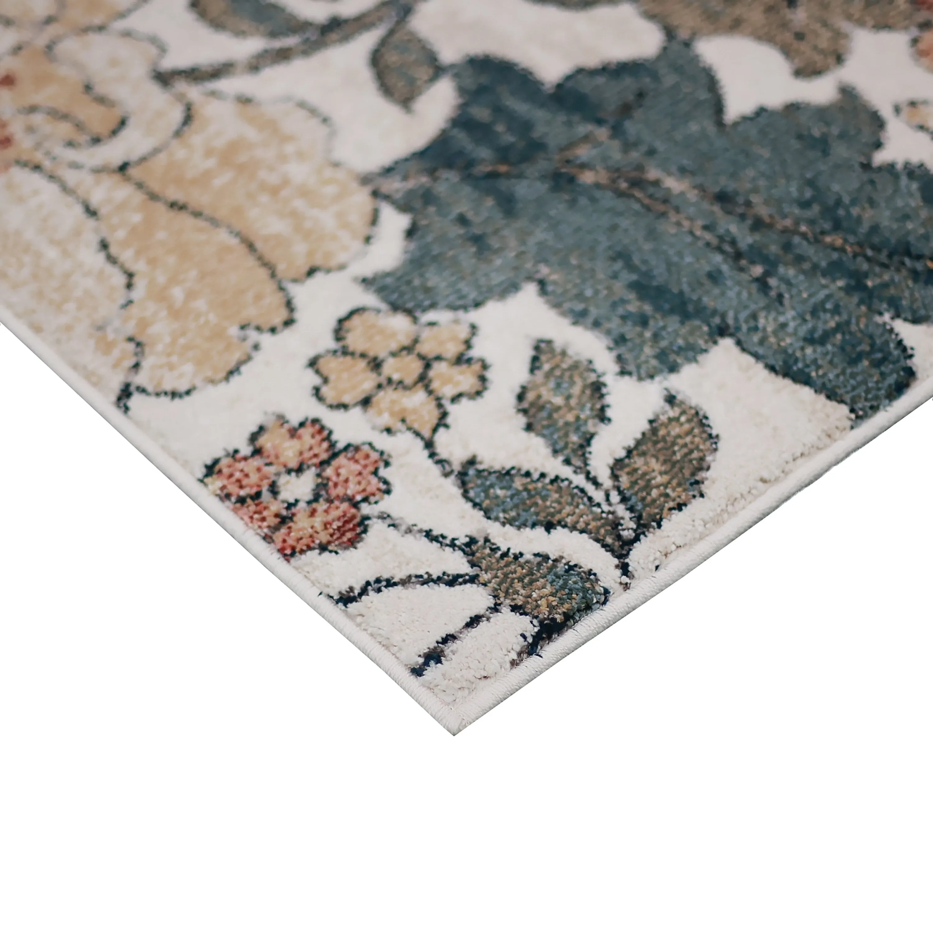 Simply Southern Cottage Jefferson Floral Distressed Area Rug