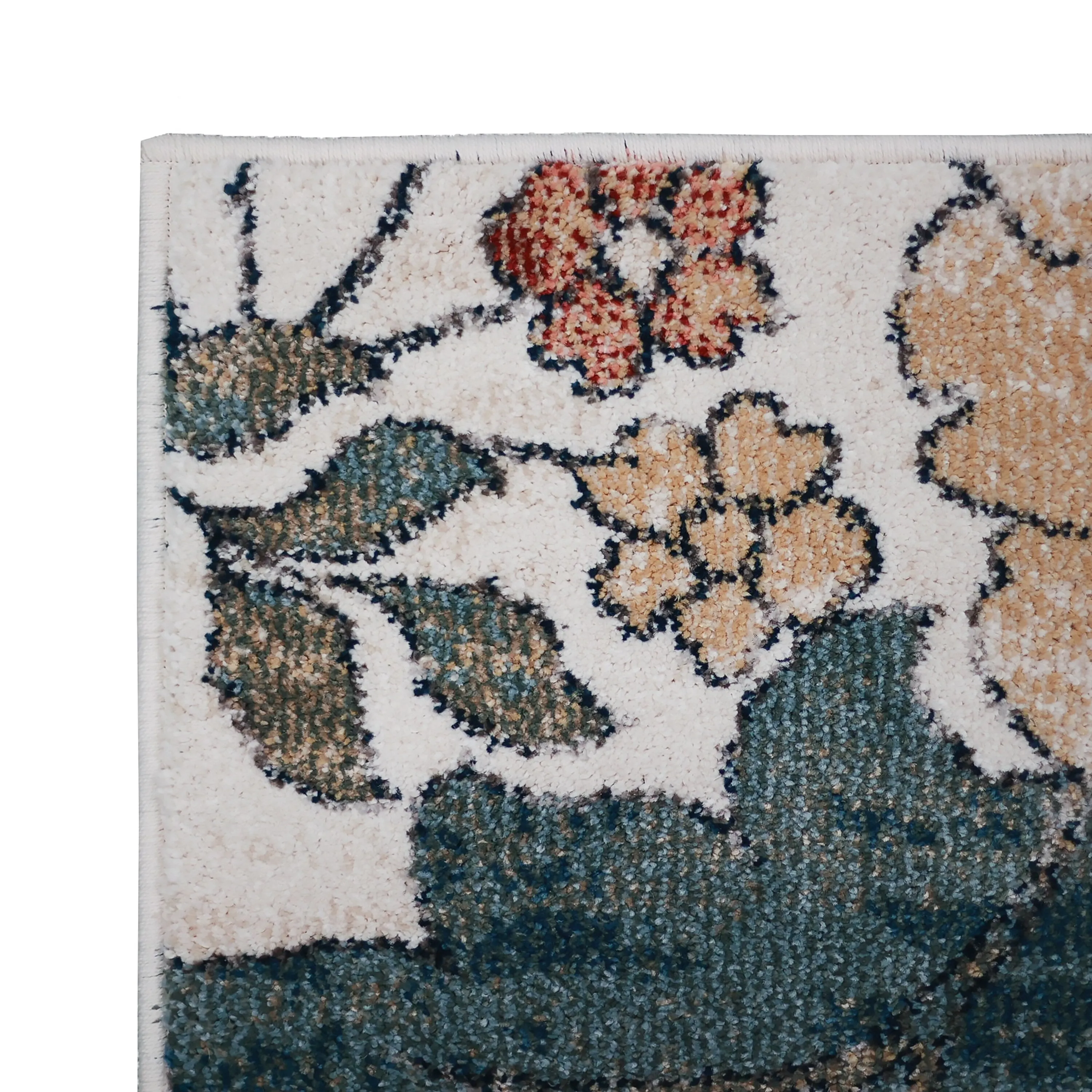 Simply Southern Cottage Jefferson Floral Distressed Area Rug