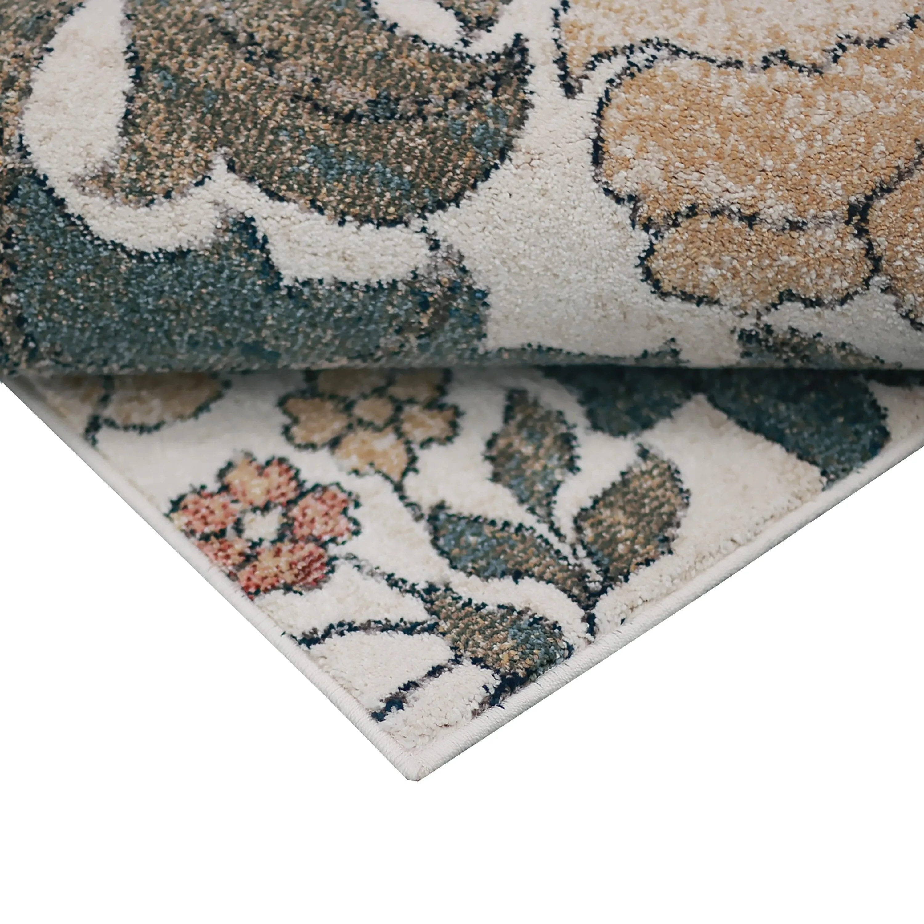 Simply Southern Cottage Jefferson Floral Distressed Area Rug