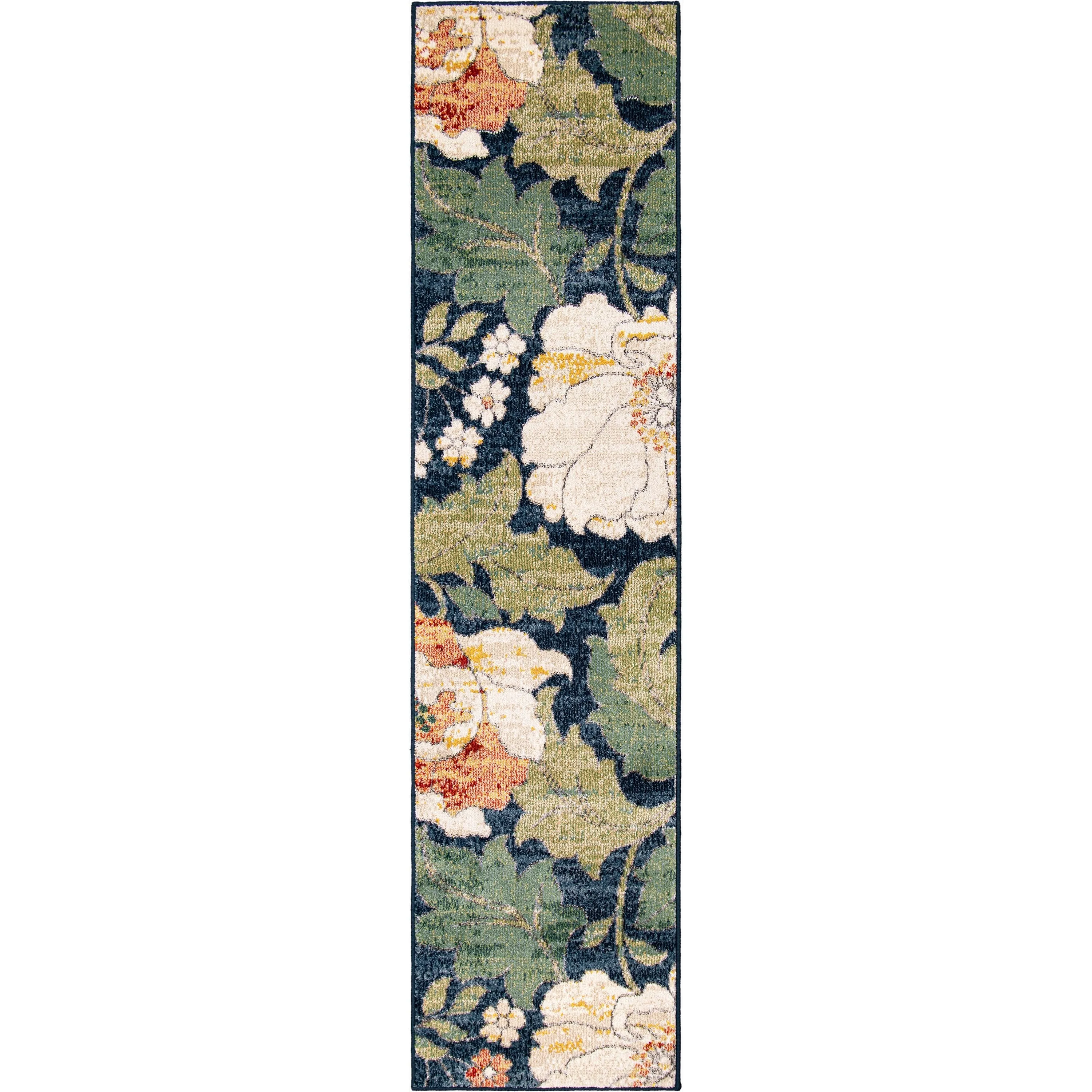 Simply Southern Cottage Jefferson Floral Distressed Area Rug