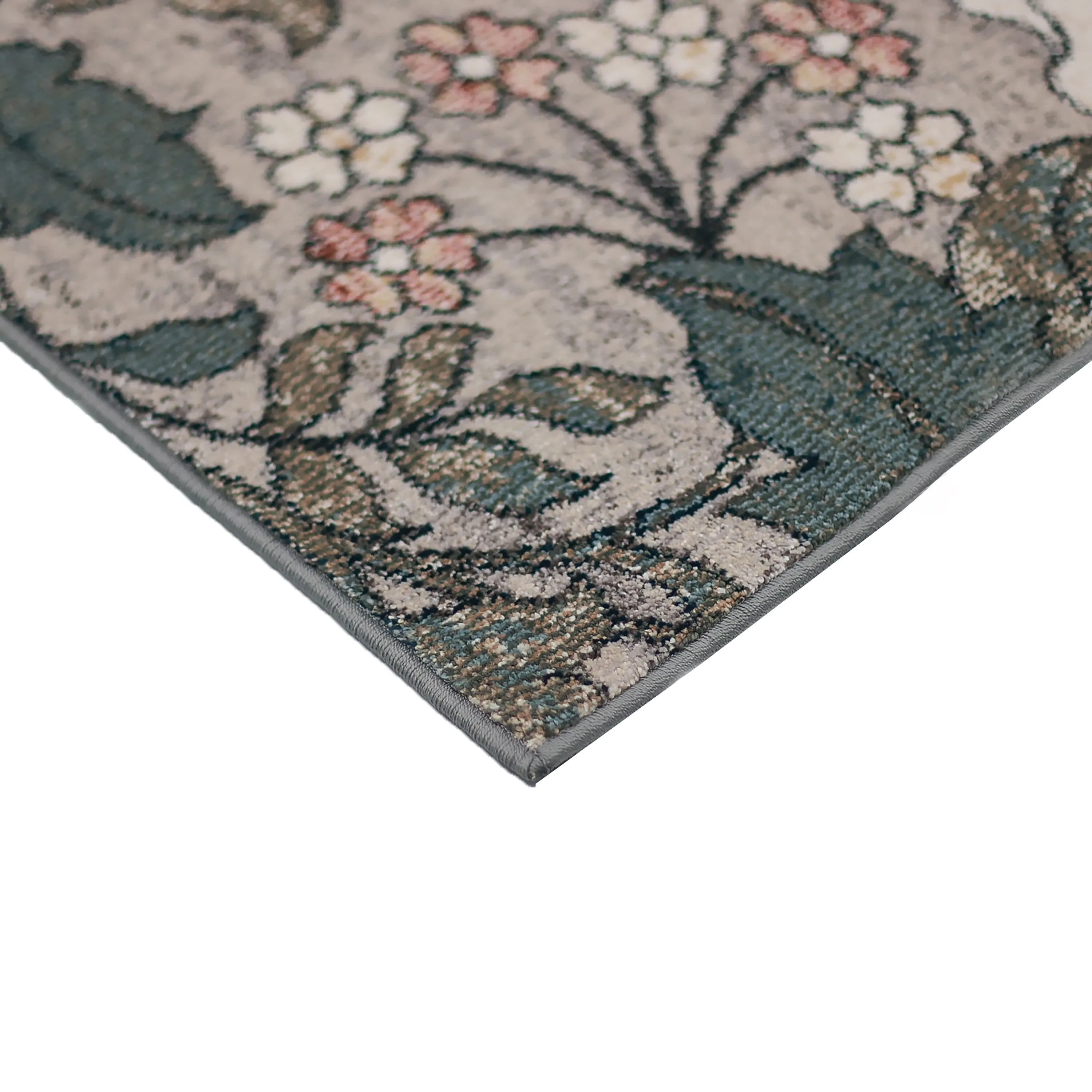Simply Southern Cottage Jefferson Floral Distressed Area Rug