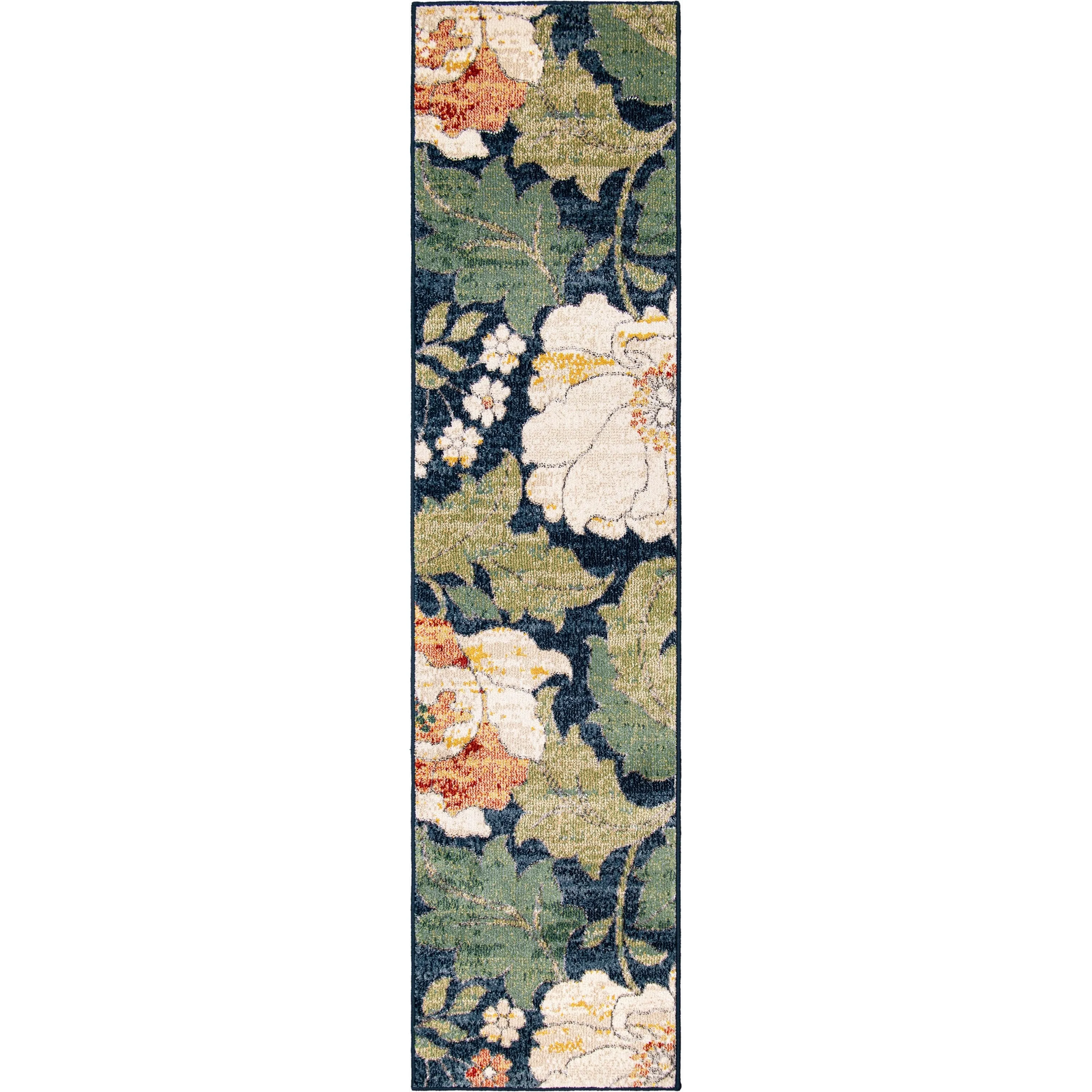 Simply Southern Cottage Jefferson Floral Distressed Area Rug