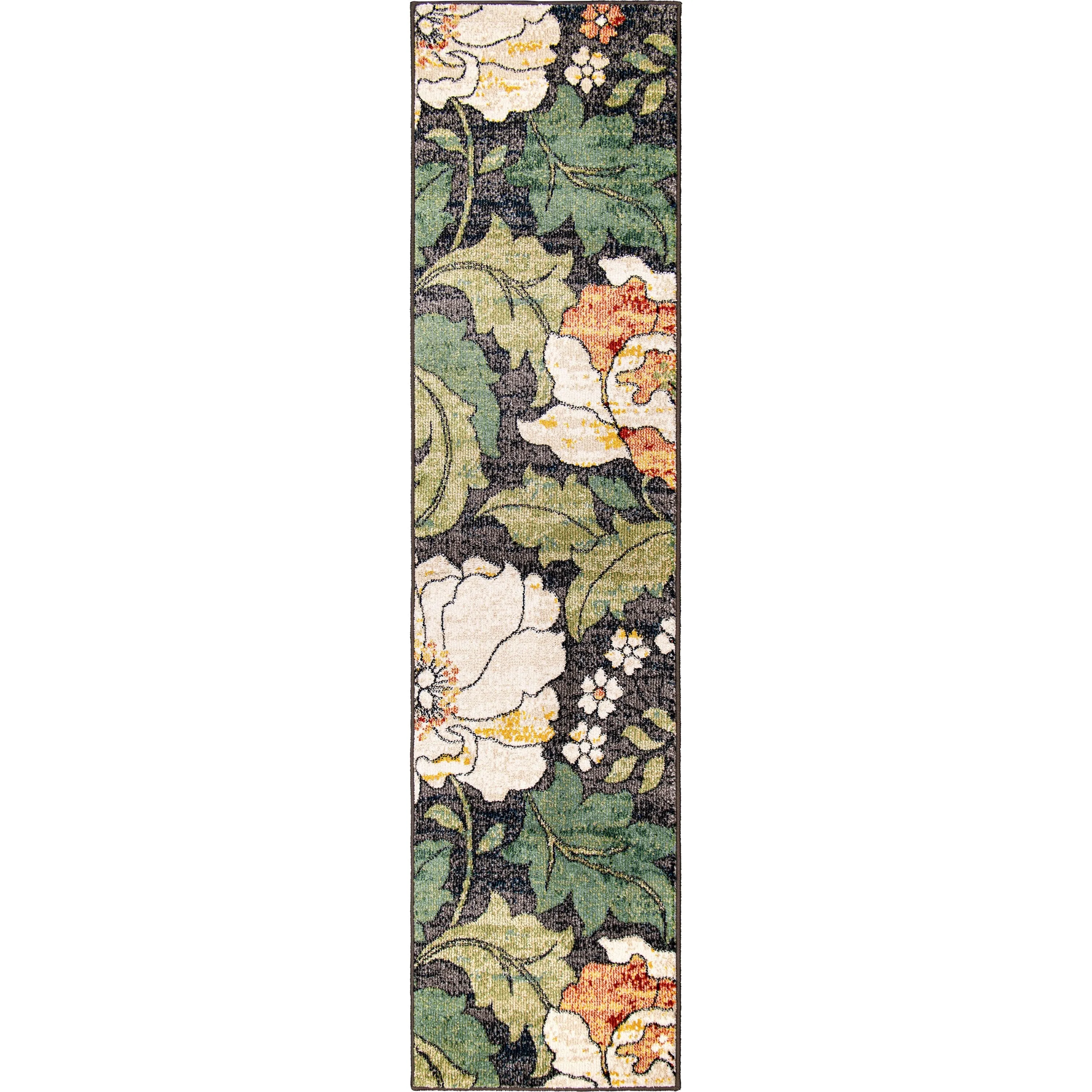 Simply Southern Cottage Jefferson Floral Distressed Area Rug