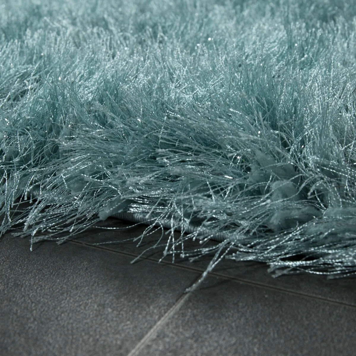 Soft Shag Rug For Bedroom & Living-Room Glossy Yarn