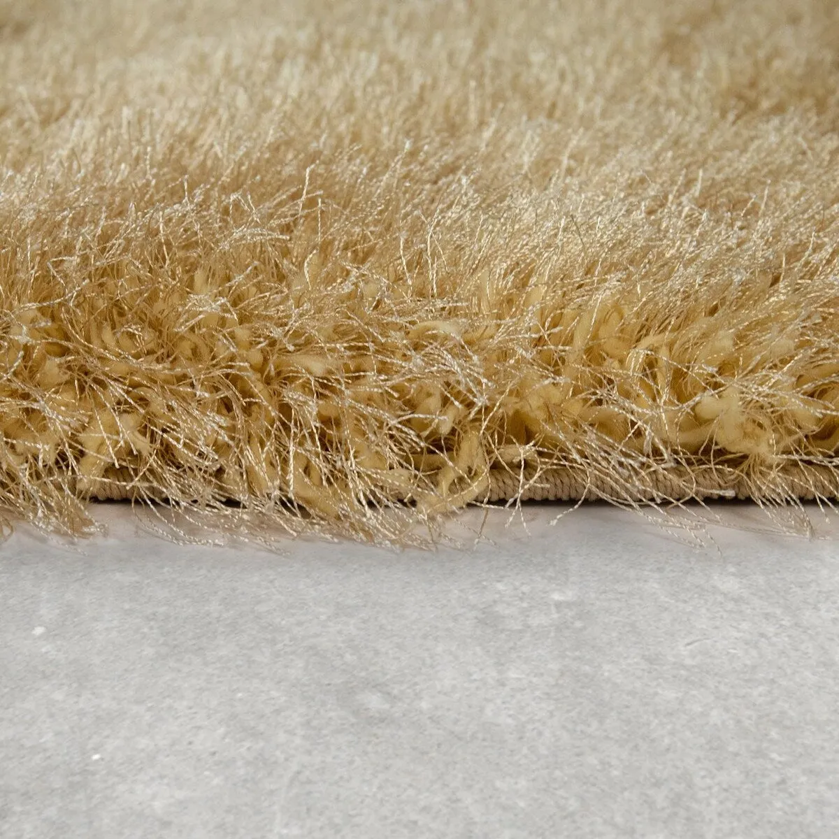 Soft Shag Rug For Bedroom & Living-Room Glossy Yarn