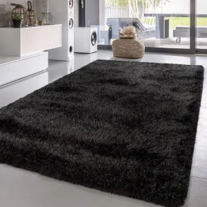 Soft Shag Rug For Bedroom & Living-Room Glossy Yarn
