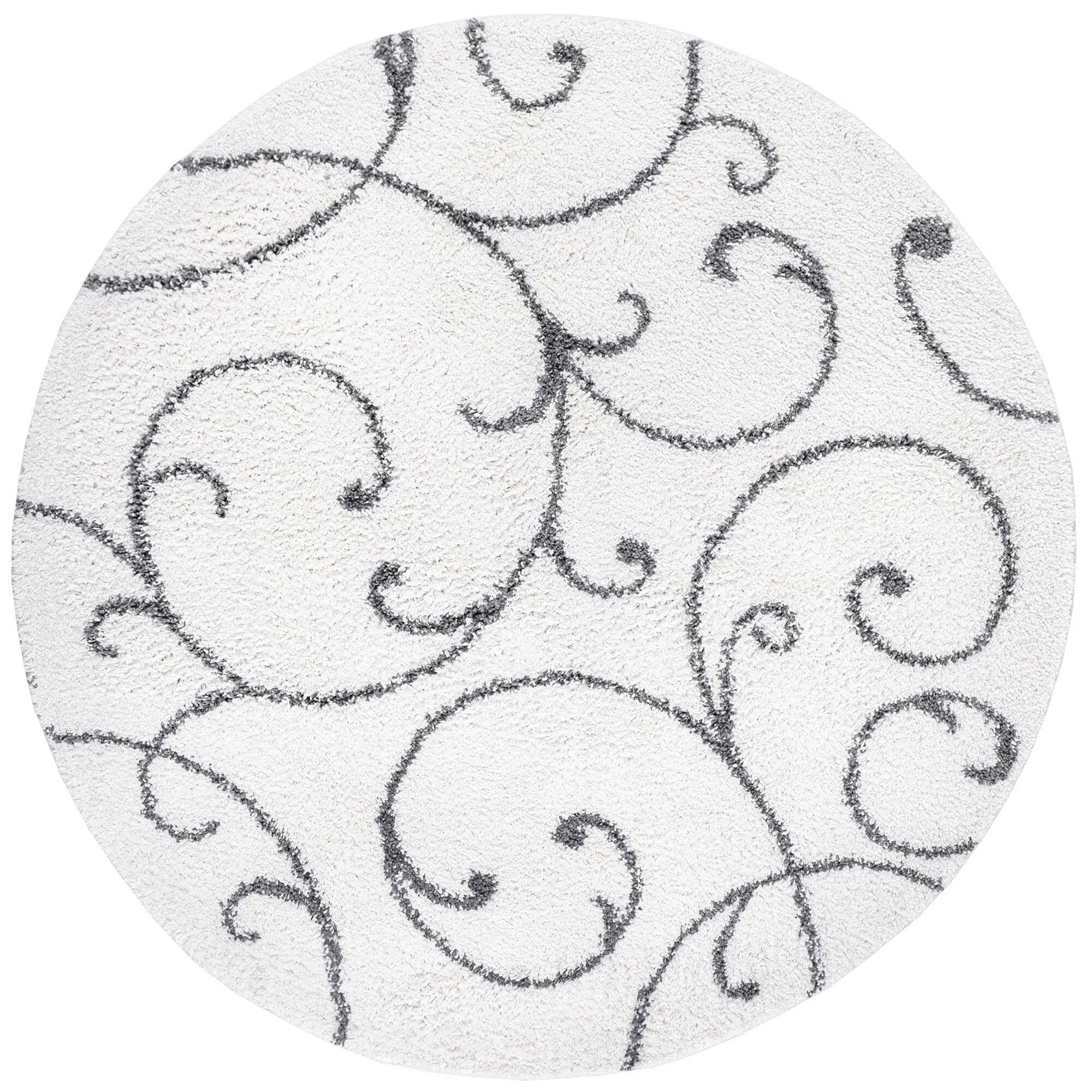 Sohni Shag Farmhouse Floral Indoor Area Rug