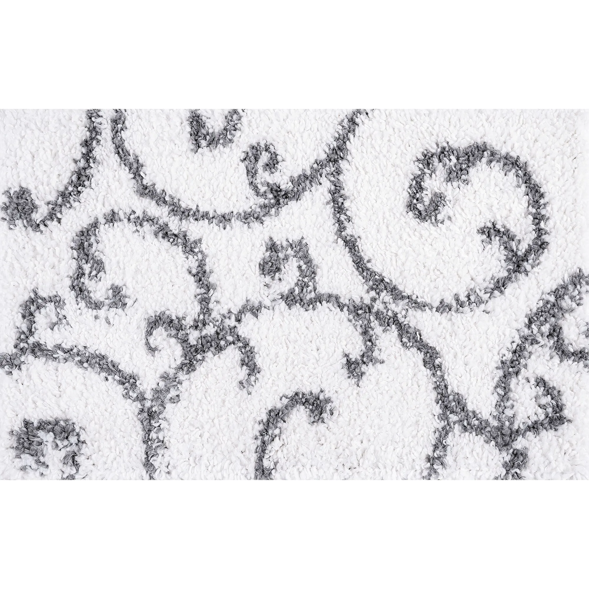 Sohni Shag Farmhouse Floral Indoor Area Rug