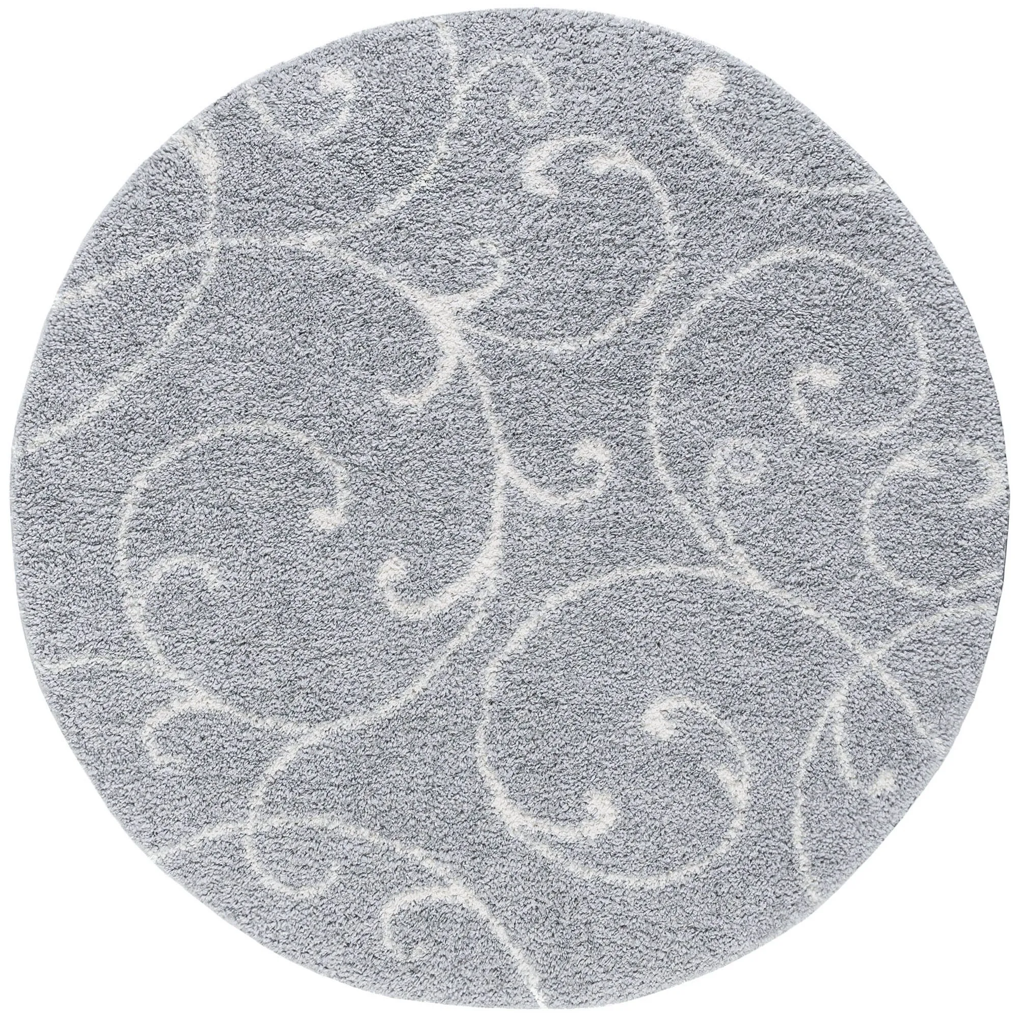 Sohni Shag Farmhouse Floral Indoor Area Rug