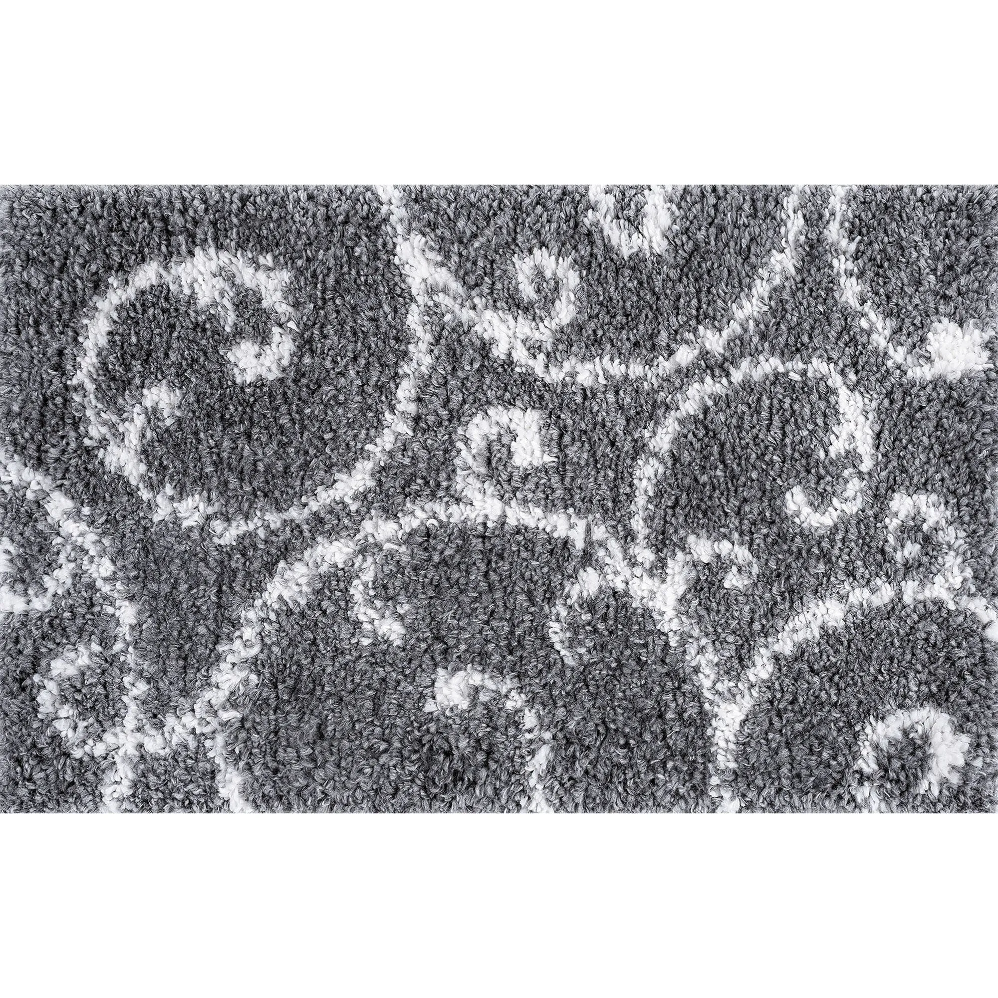 Sohni Shag Farmhouse Floral Indoor Area Rug