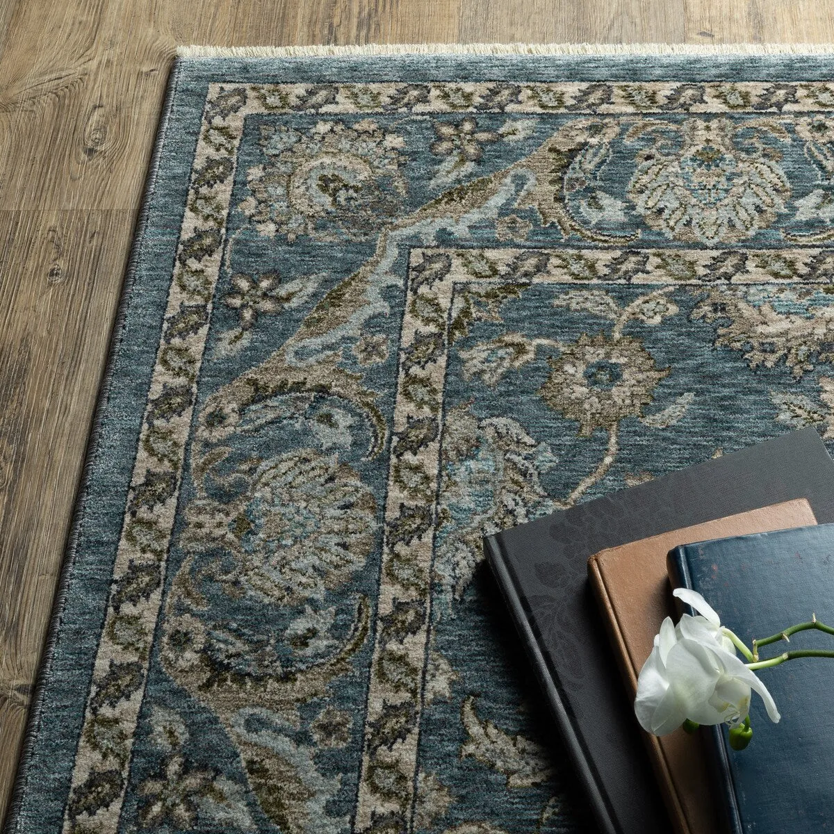 Style Haven Amelie Persian Inspired Bordered Area Rug