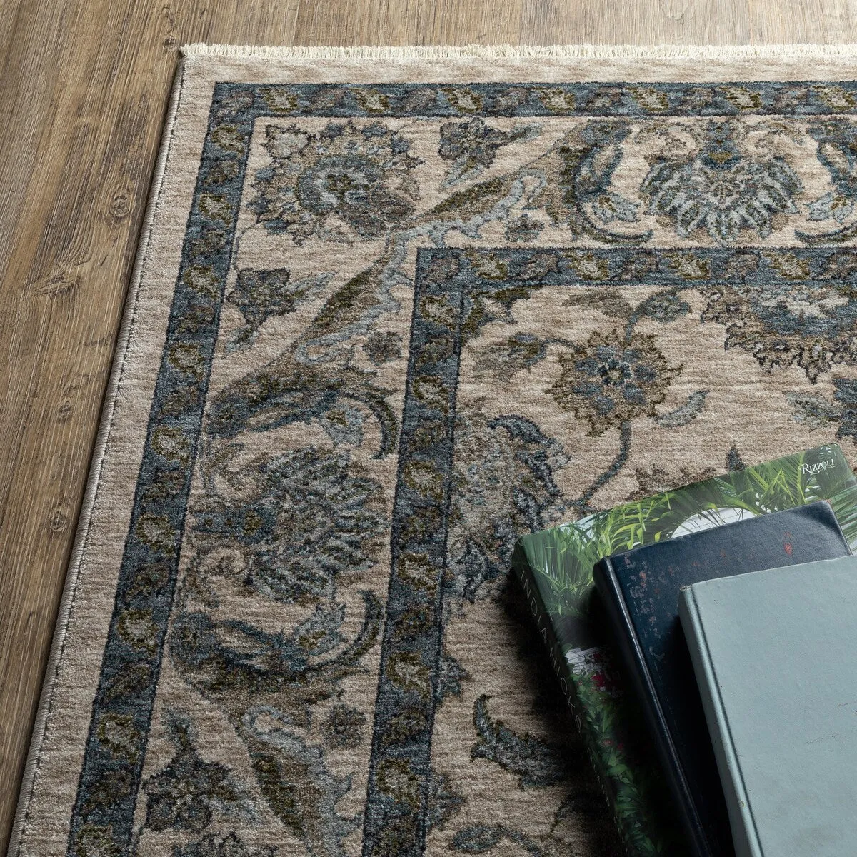 Style Haven Amelie Persian Inspired Bordered Area Rug