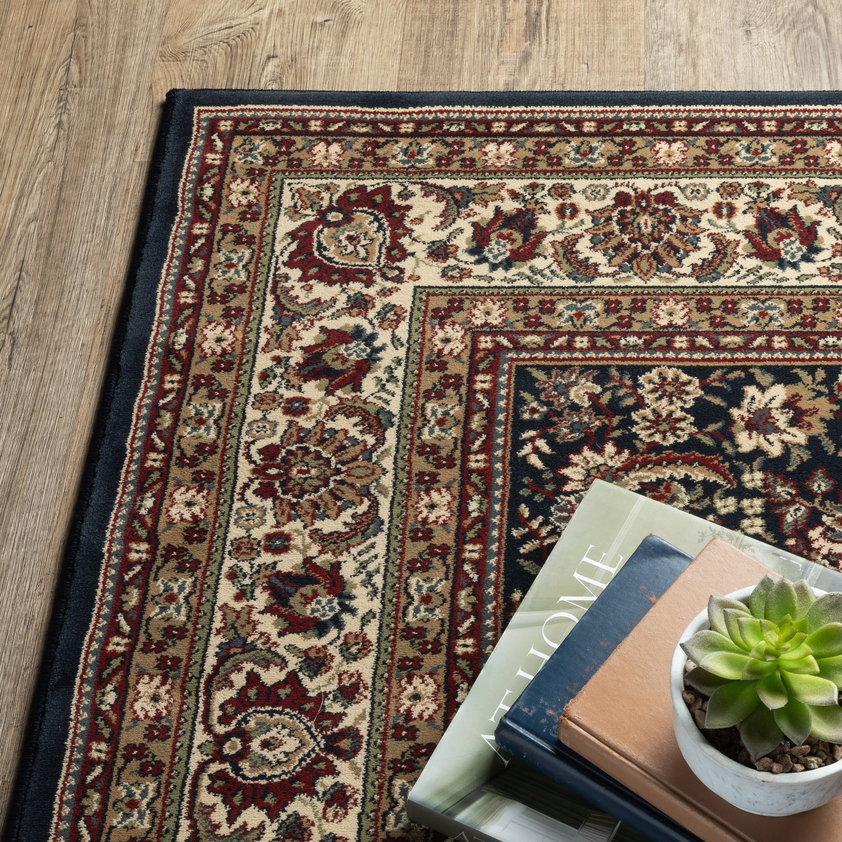 Style Haven Annapolis Traditional Floral Area Rug
