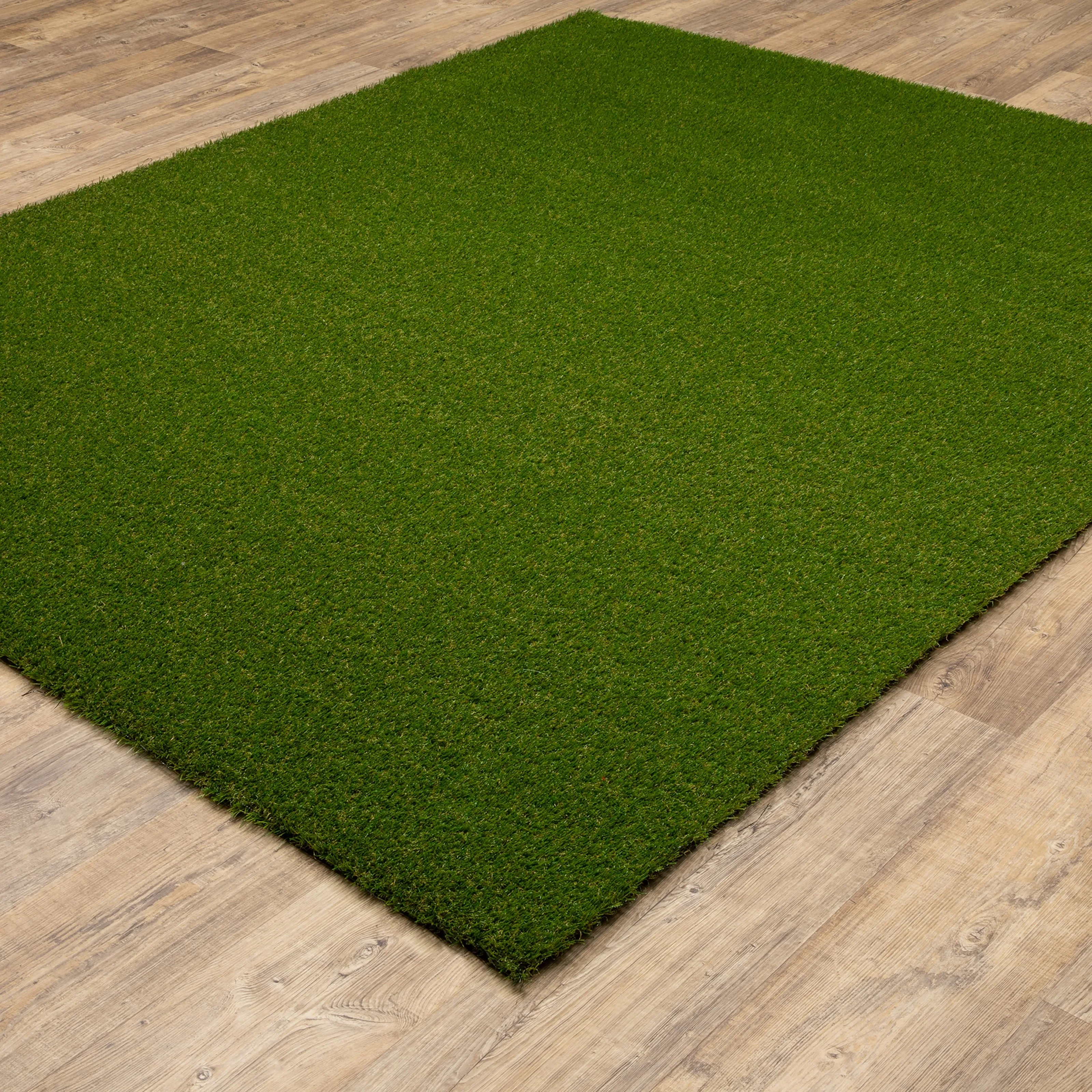 Style Haven EZ Care Artificial Turf Indoor/Outdoor Pet Friendly Area Rug