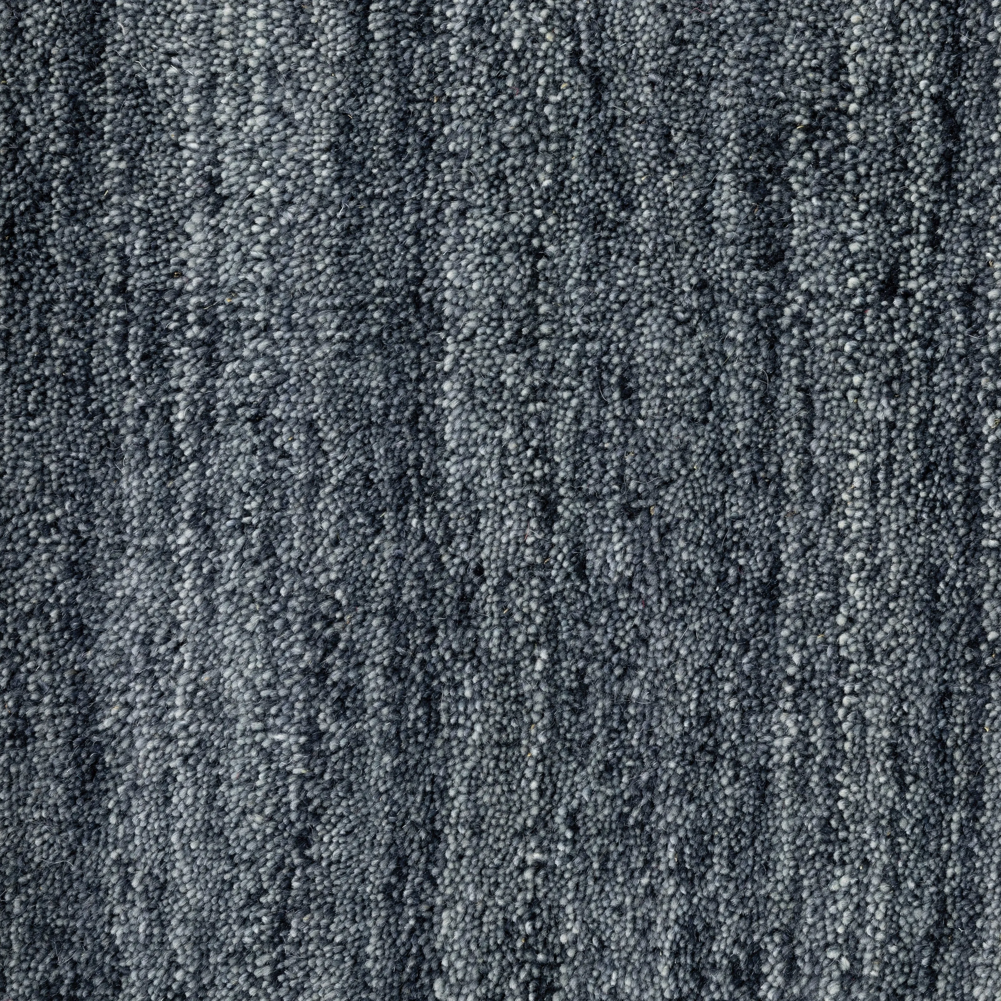 Style Haven Heathered Solid Hand-crafted Plush Wool Area Rug