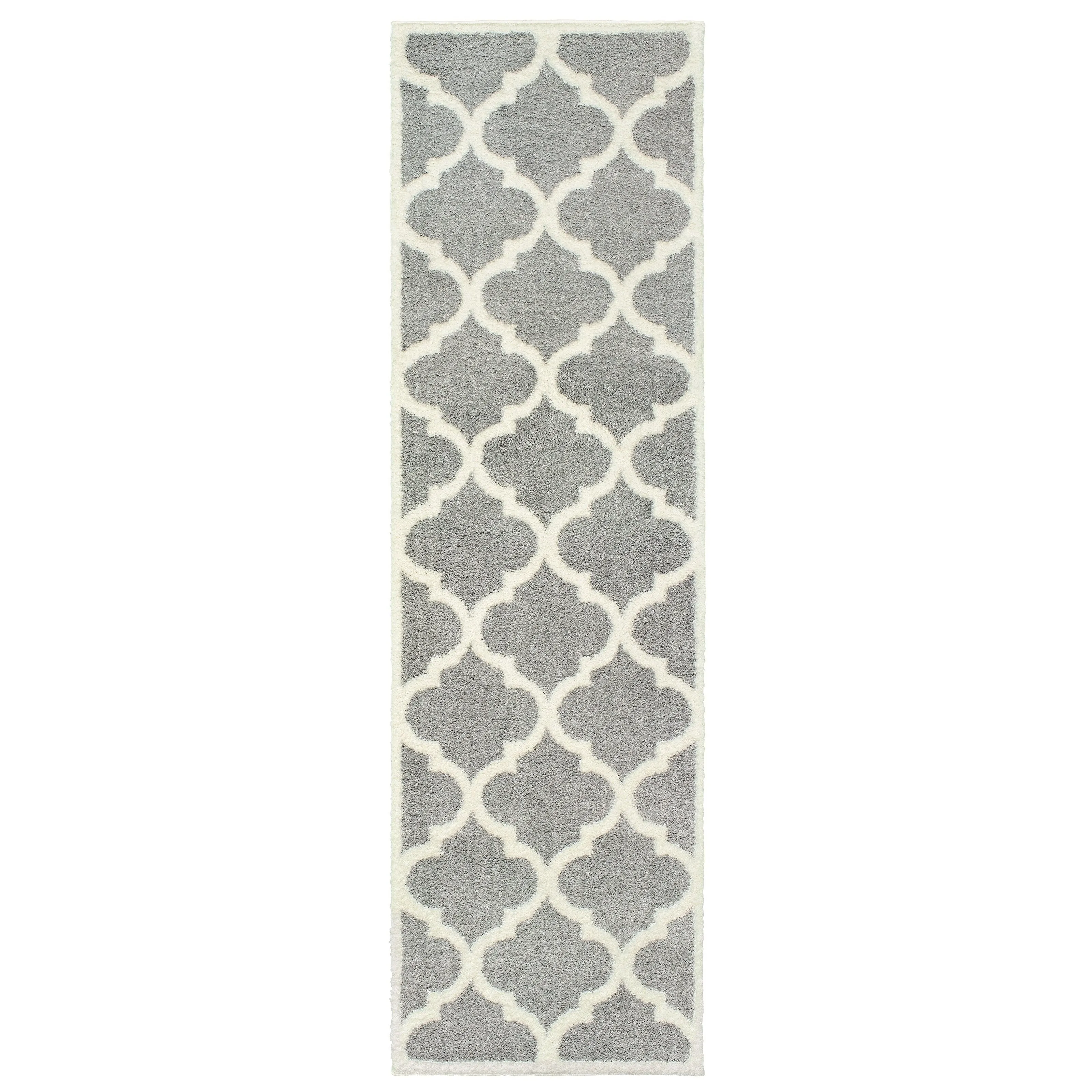 Style Haven Valentina Scallop Lattice Microfiber Area Rug
