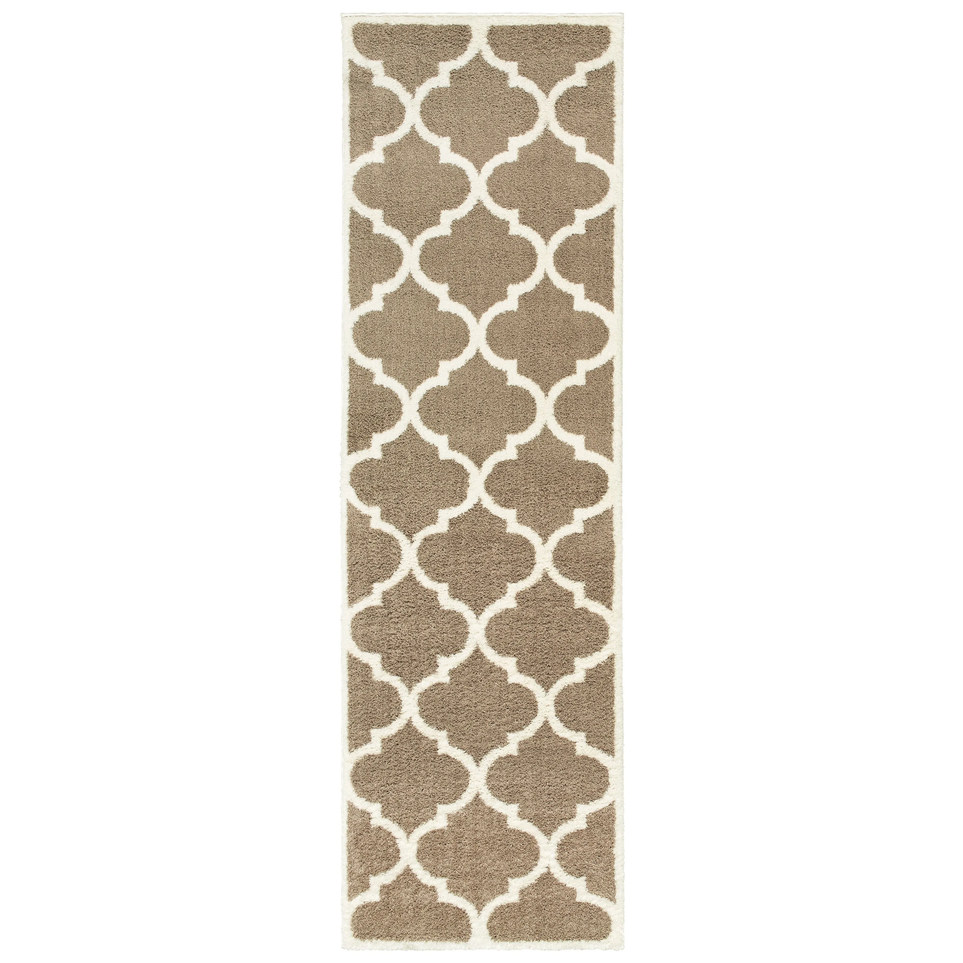 Style Haven Valentina Scallop Lattice Microfiber Area Rug
