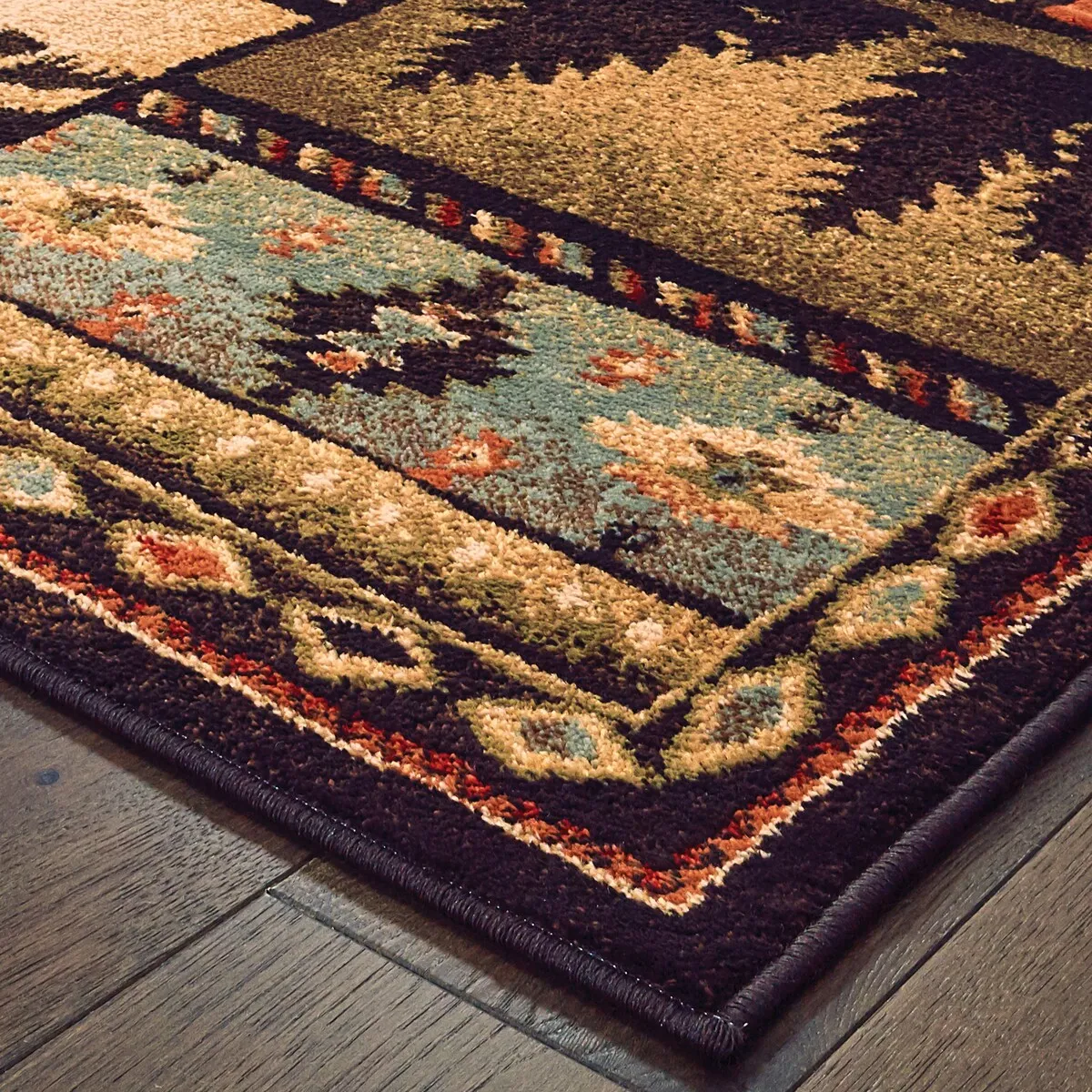Style Haven Westley Lodge Patchwork Area Rug