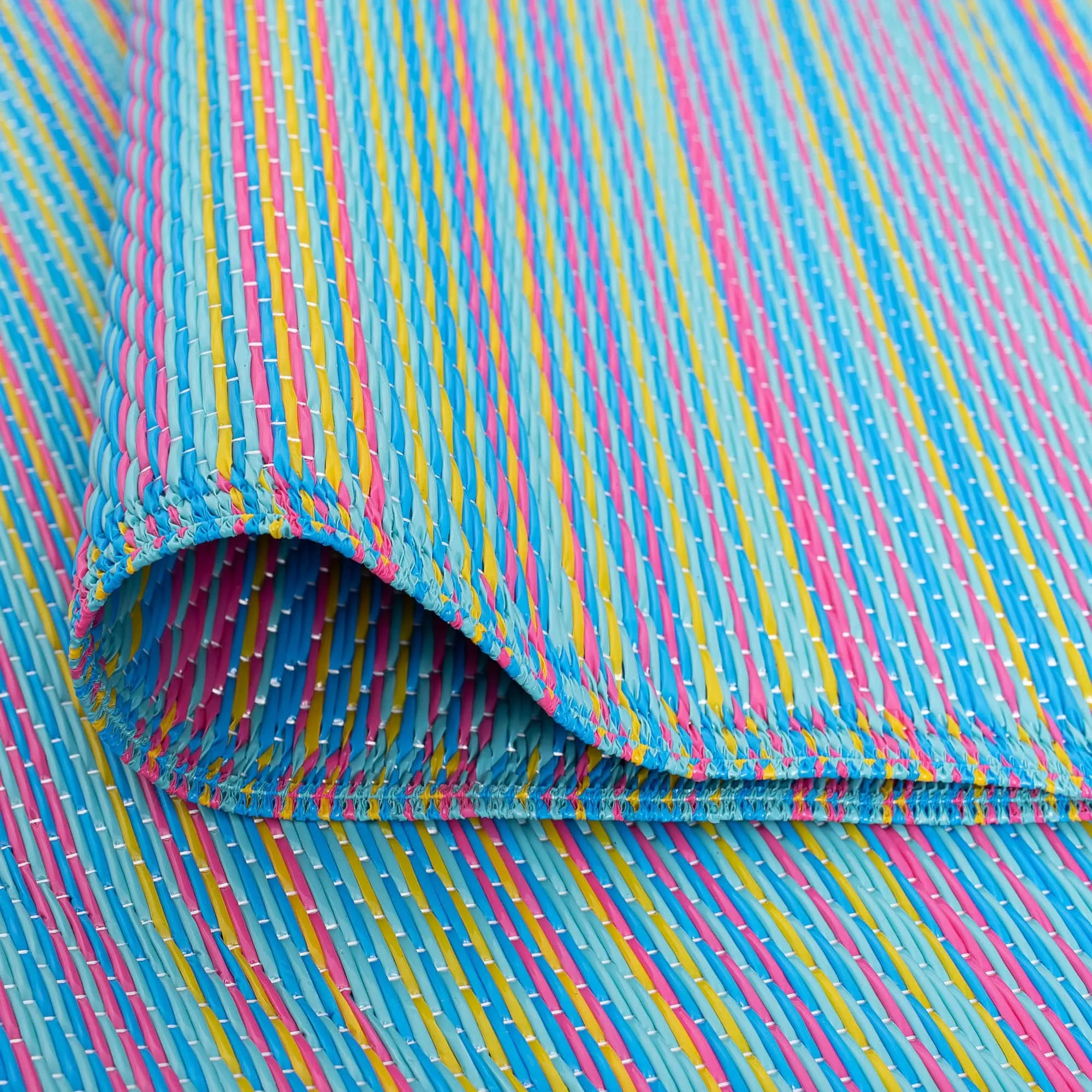 Sundown Beach Stripe Indoor/Outdoor Area Rug