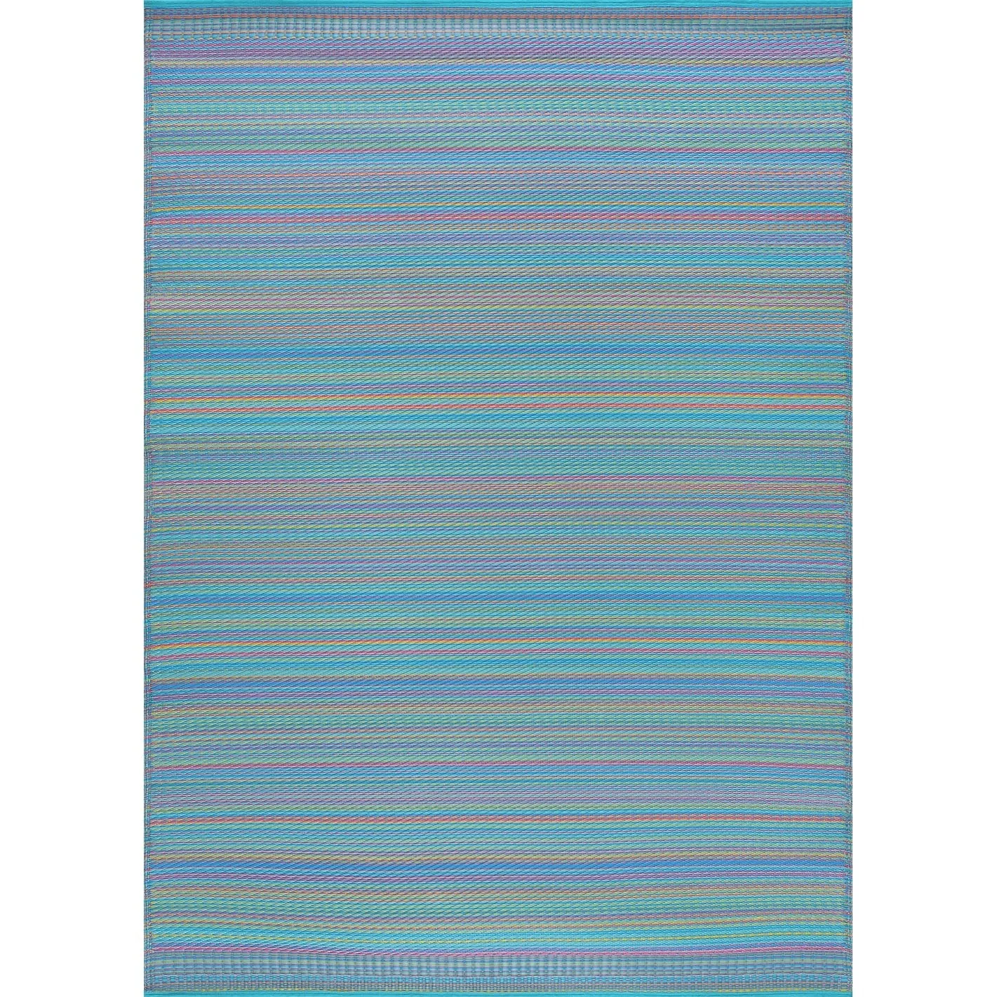 Sundown Beach Stripe Indoor/Outdoor Area Rug