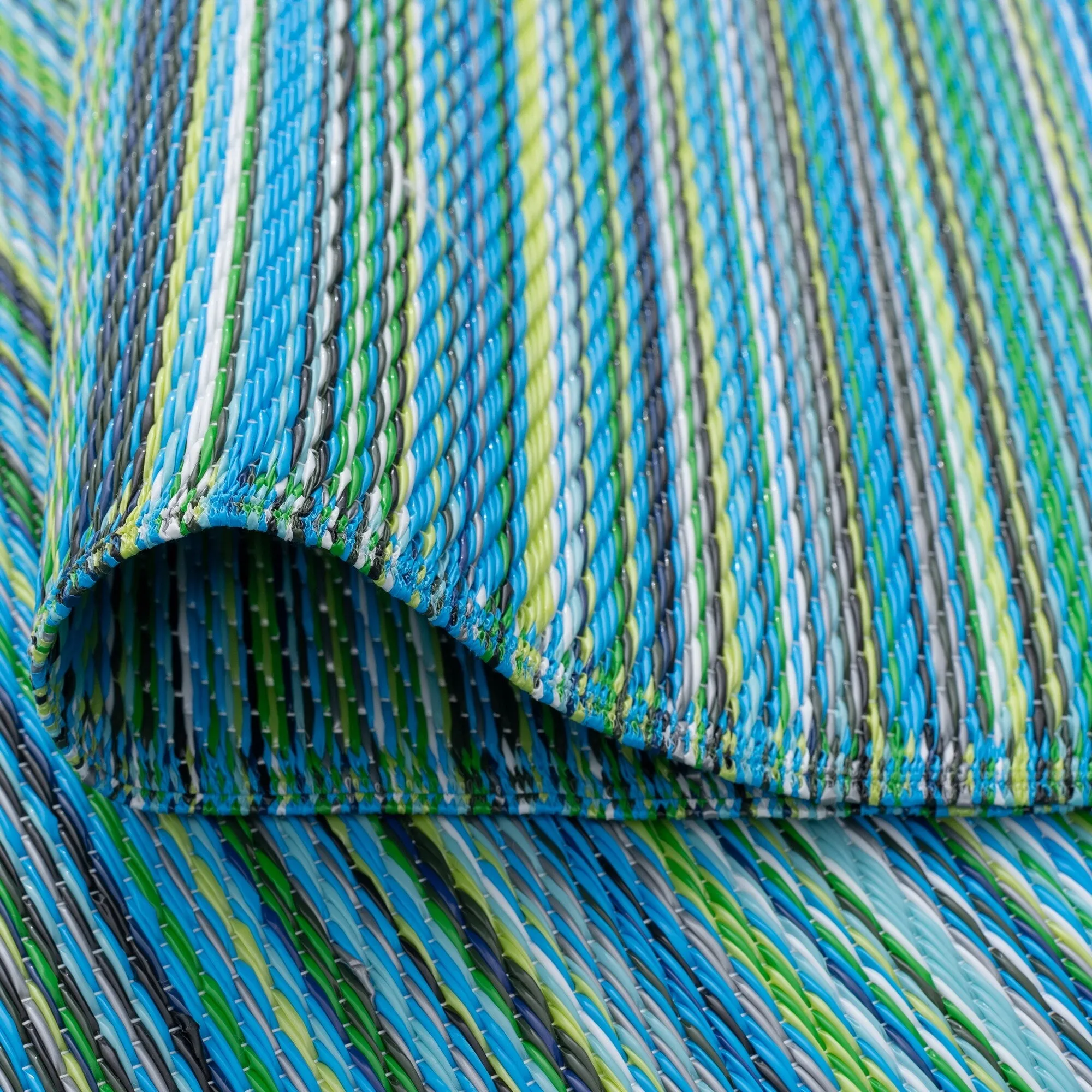 Sundown Beach Stripe Indoor/Outdoor Area Rug