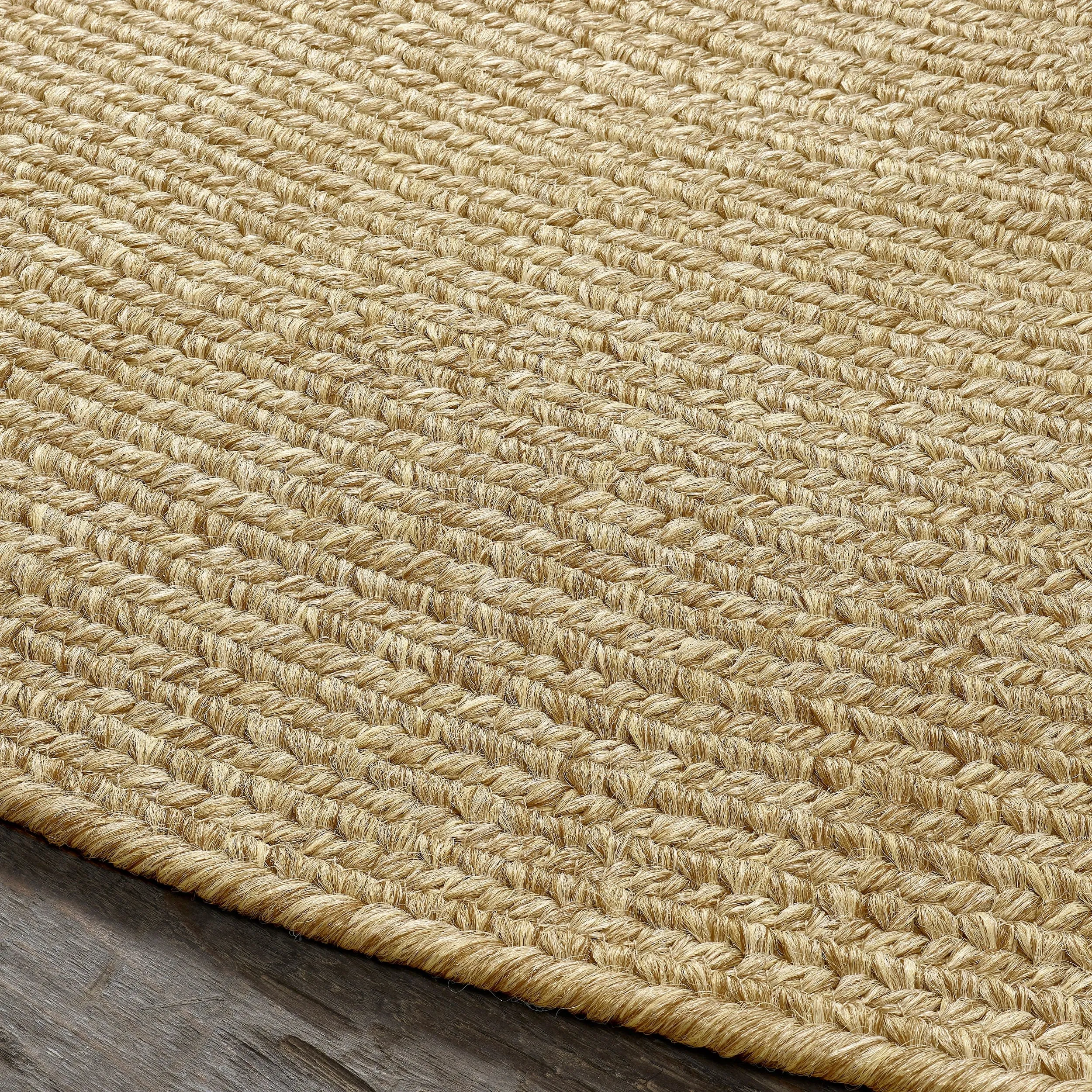 Superior Reversible Solid Modern Rustic Braided Indoor/ Outdoor Area Rug