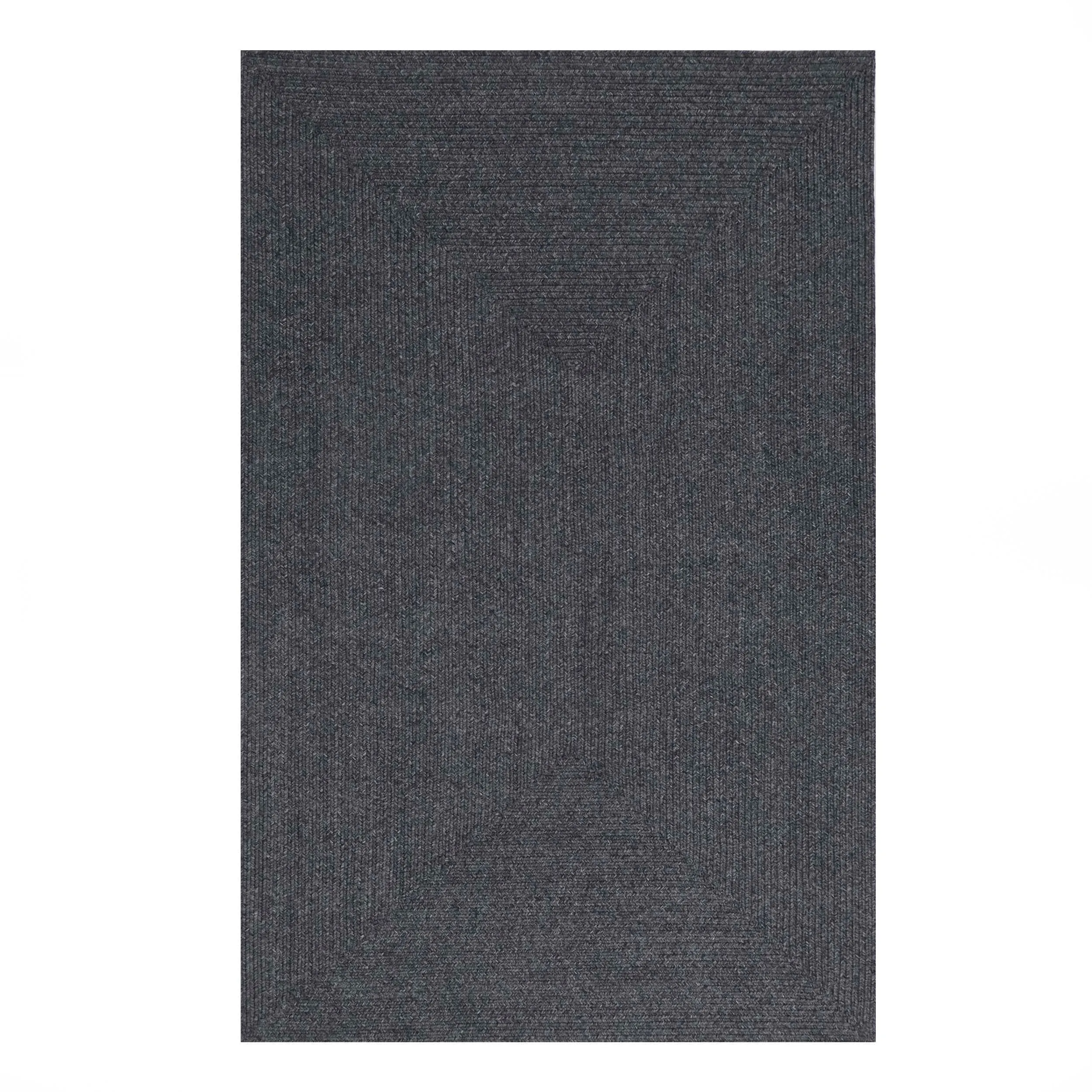 Superior Reversible Solid Modern Rustic Braided Indoor/ Outdoor Area Rug