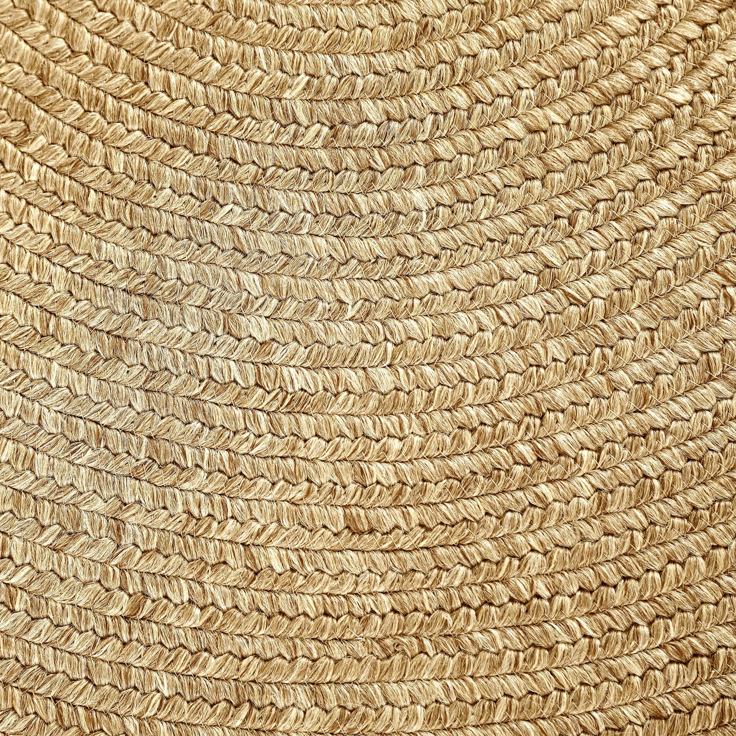 Superior Reversible Solid Modern Rustic Braided Indoor/ Outdoor Area Rug