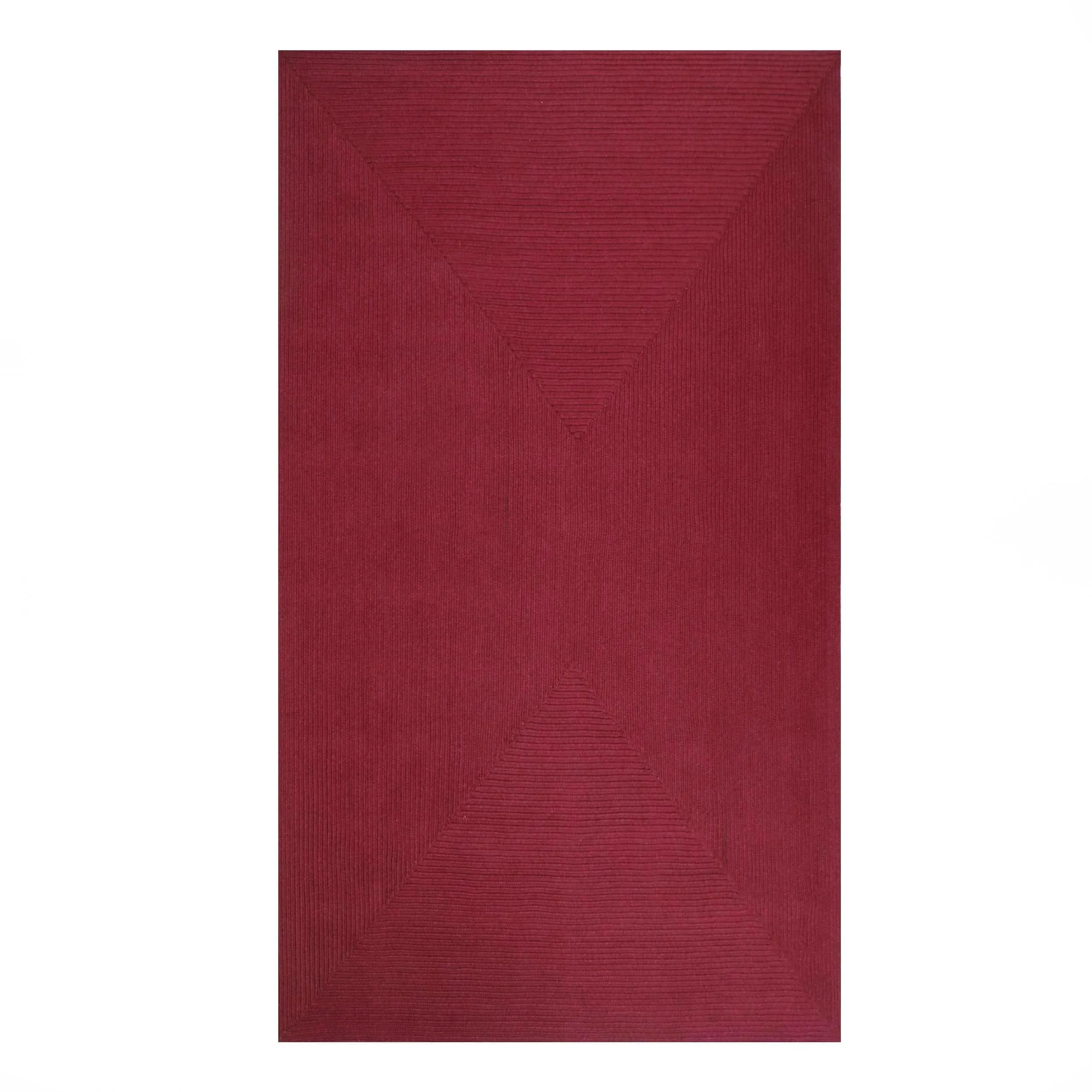 Superior Reversible Solid Modern Rustic Braided Indoor/ Outdoor Area Rug