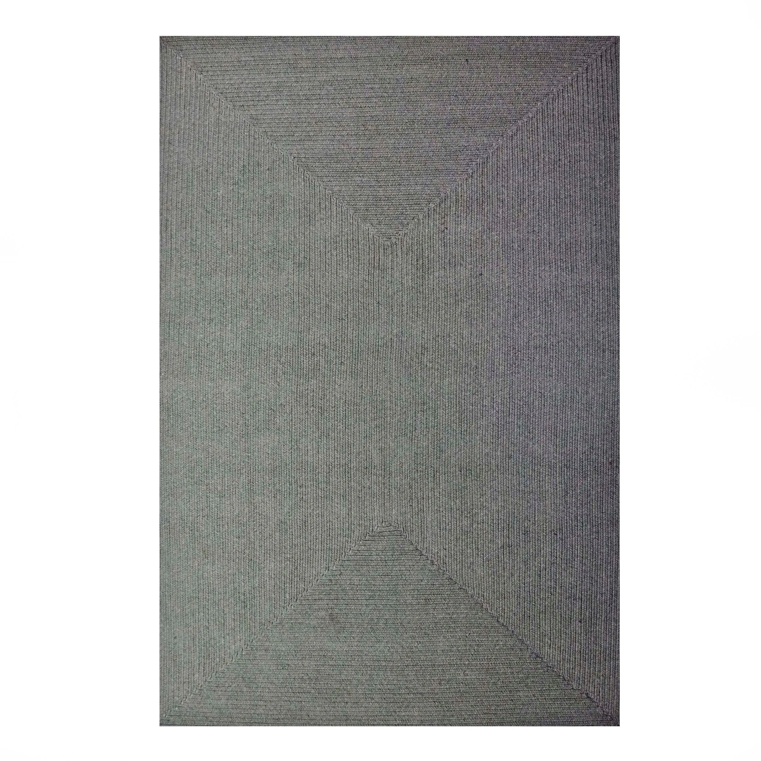 Superior Reversible Solid Modern Rustic Braided Indoor/ Outdoor Area Rug