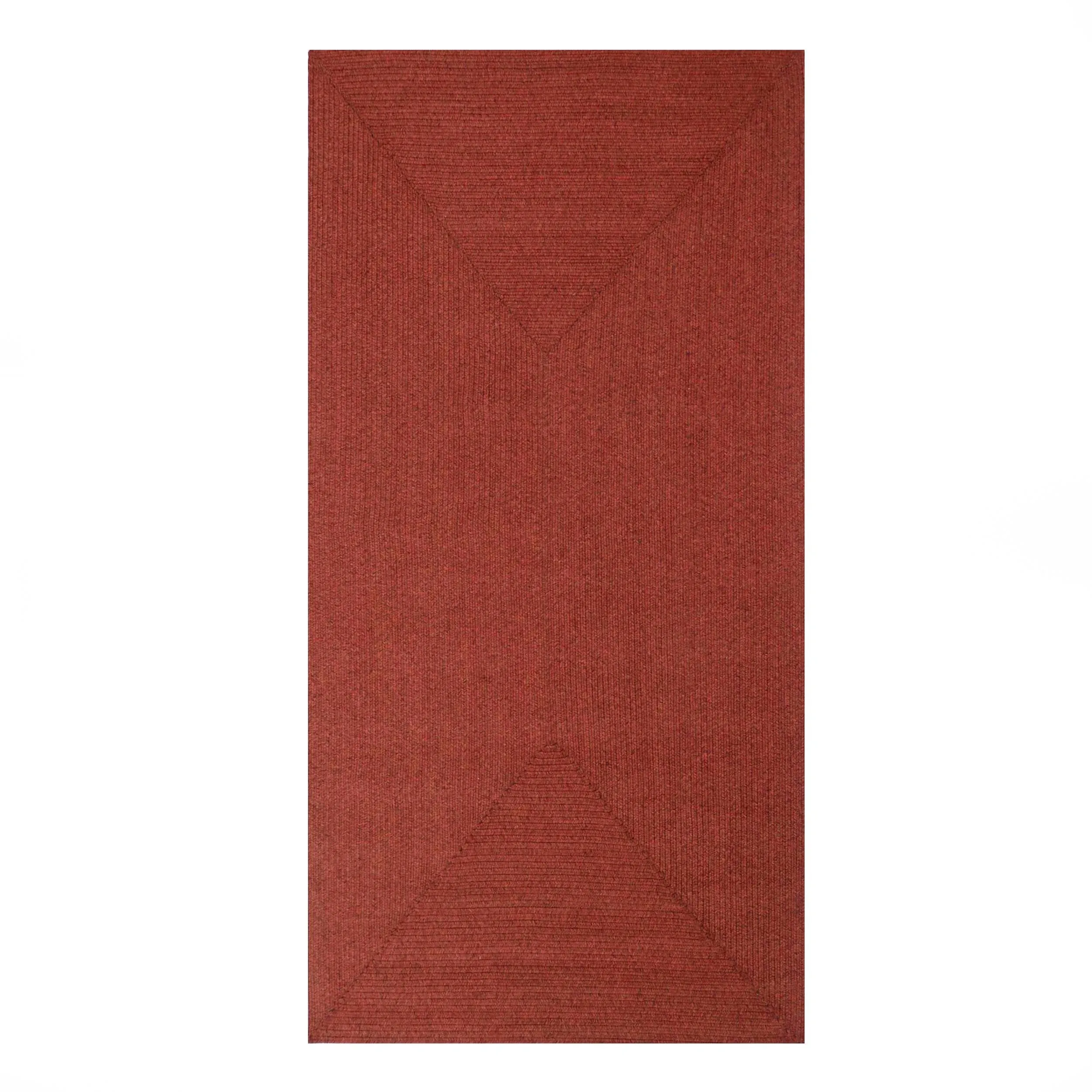 Superior Reversible Solid Modern Rustic Braided Indoor/ Outdoor Area Rug