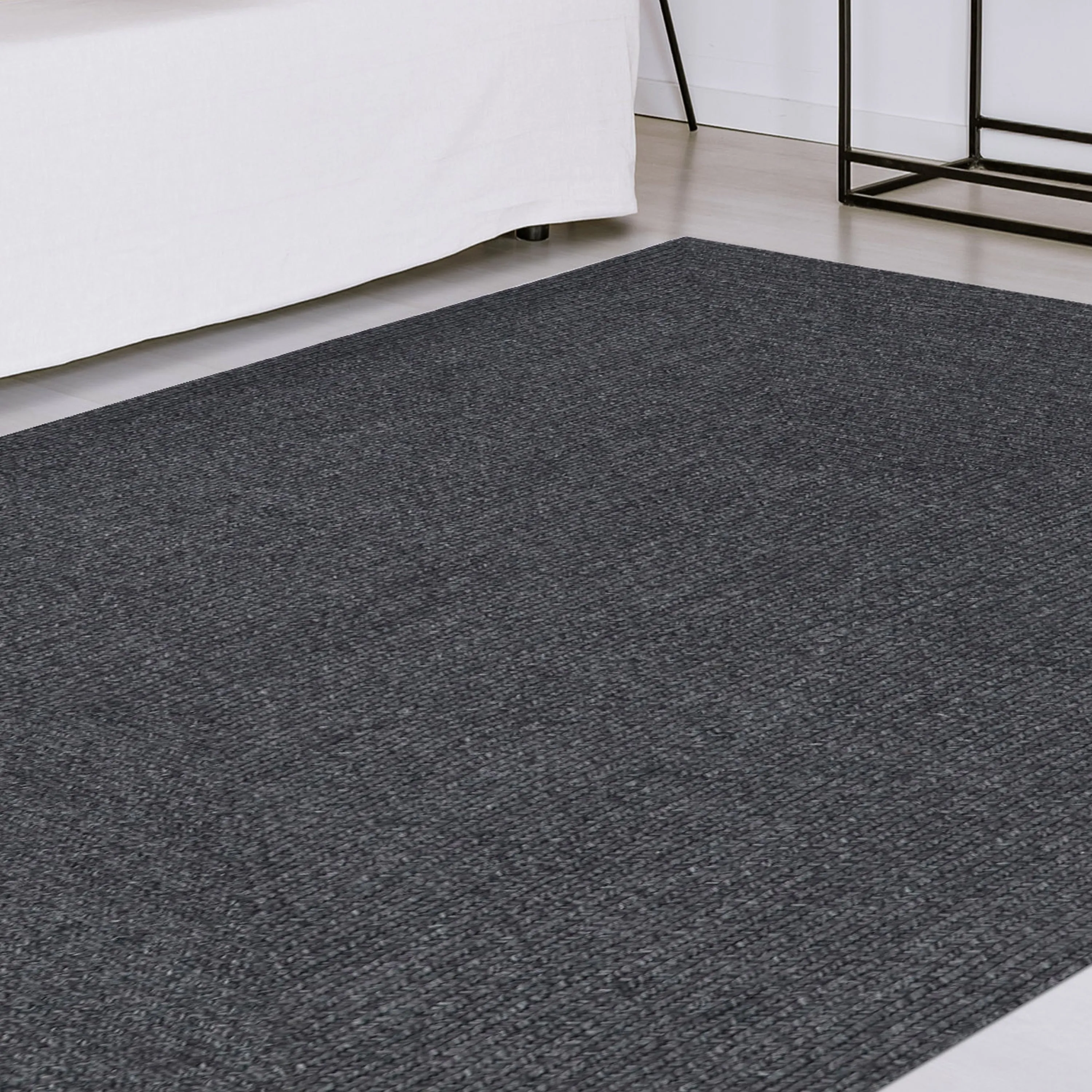 Superior Reversible Solid Modern Rustic Braided Indoor/ Outdoor Area Rug