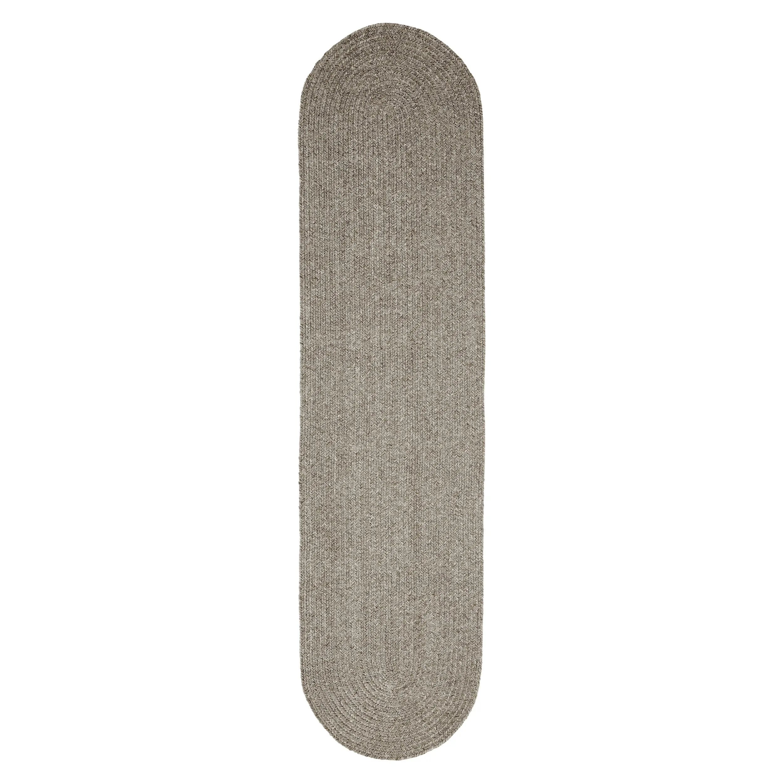Superior Reversible Solid Modern Rustic Braided Indoor/ Outdoor Area Rug