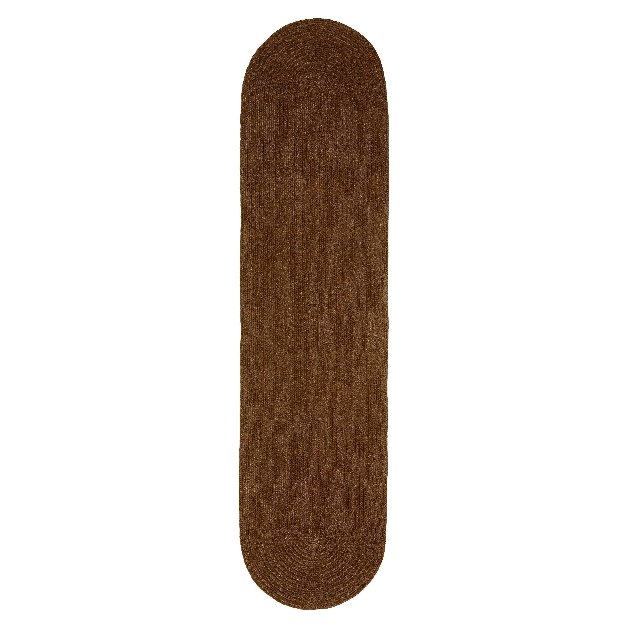 Superior Reversible Solid Modern Rustic Braided Indoor/ Outdoor Area Rug