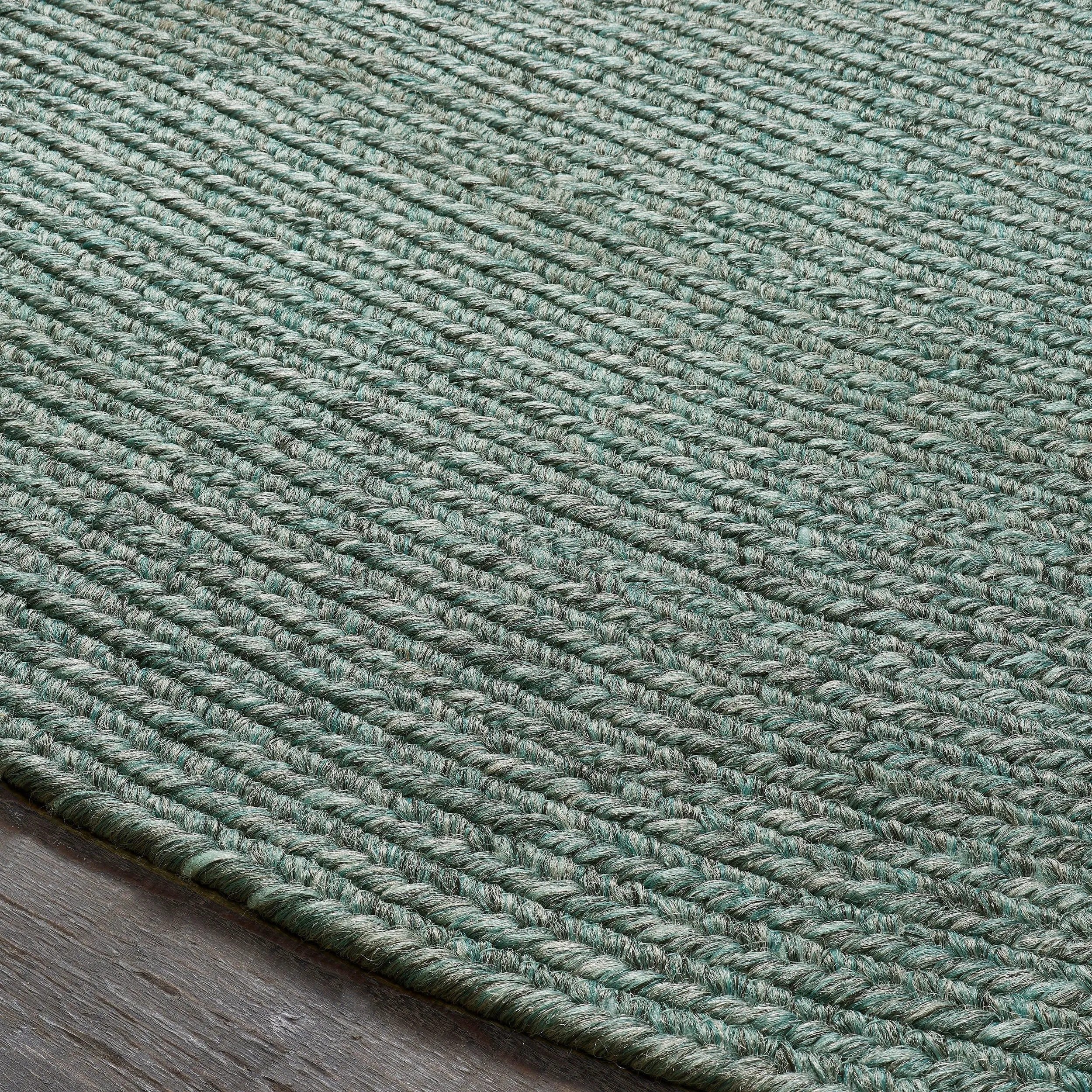 Superior Reversible Solid Modern Rustic Braided Indoor/ Outdoor Area Rug
