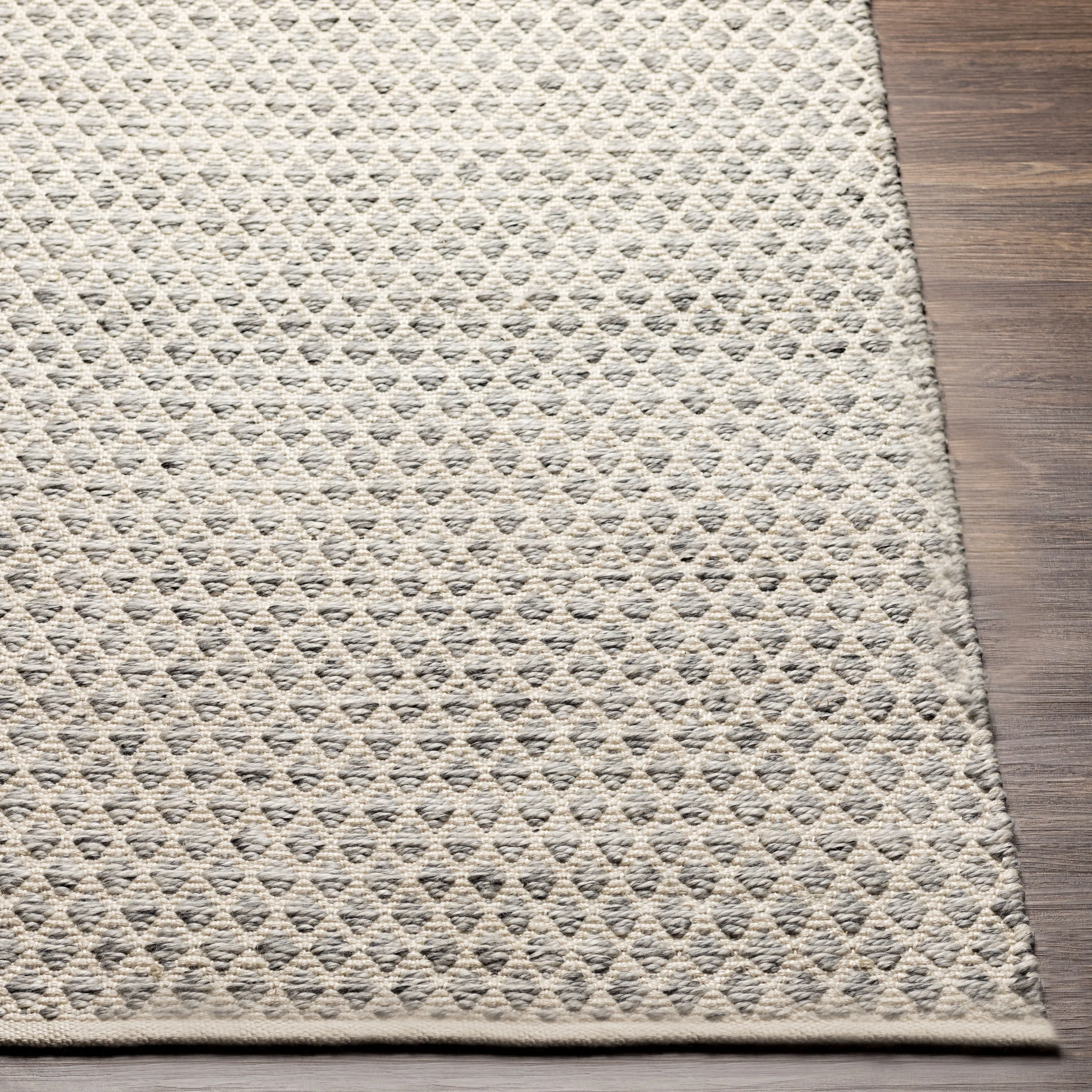 Surya Betsie Handmade Indoor / Outdoor Nordic Trellis Area Rug