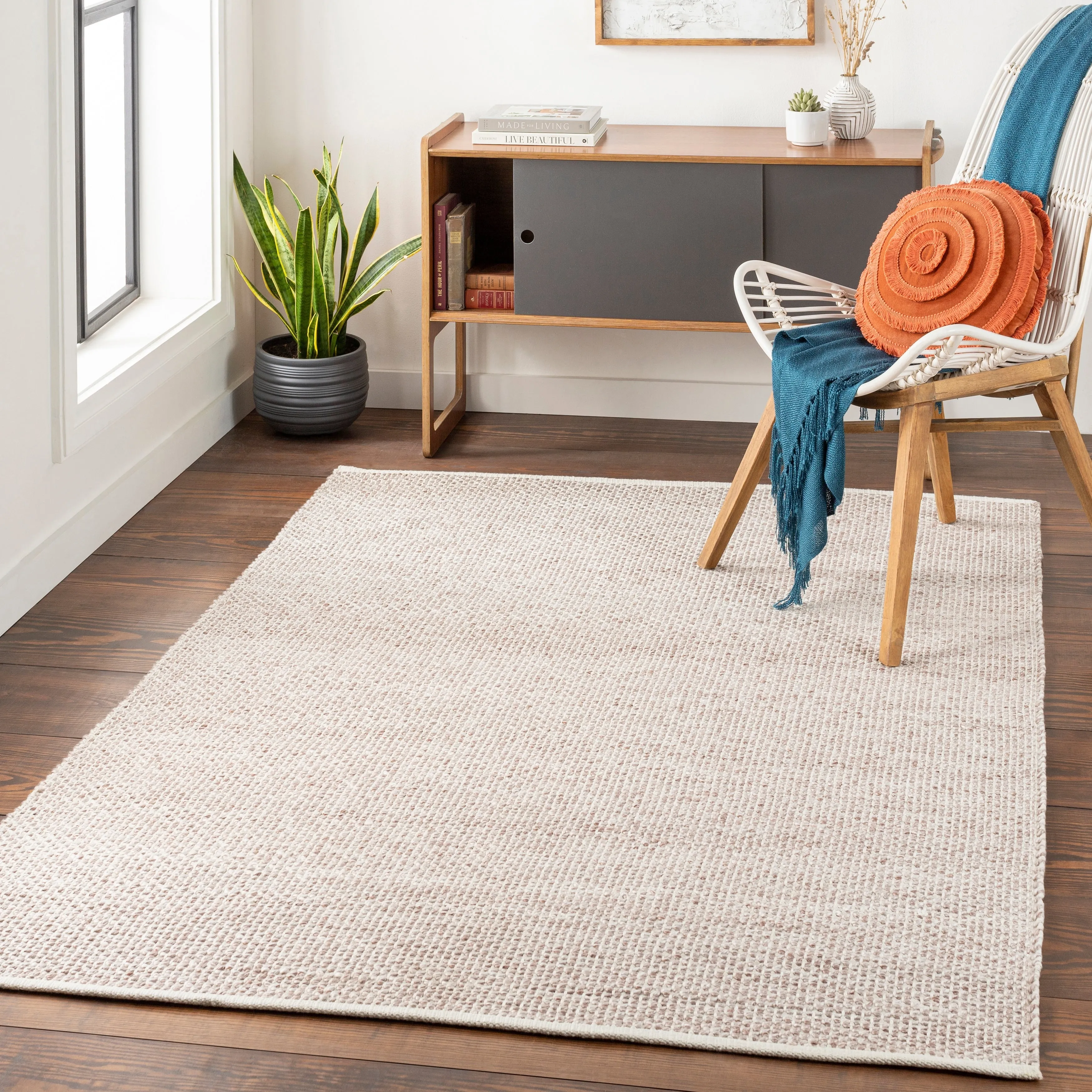 Surya Lordes Handmade Indoor / Outdoor Farmhouse Area Rug