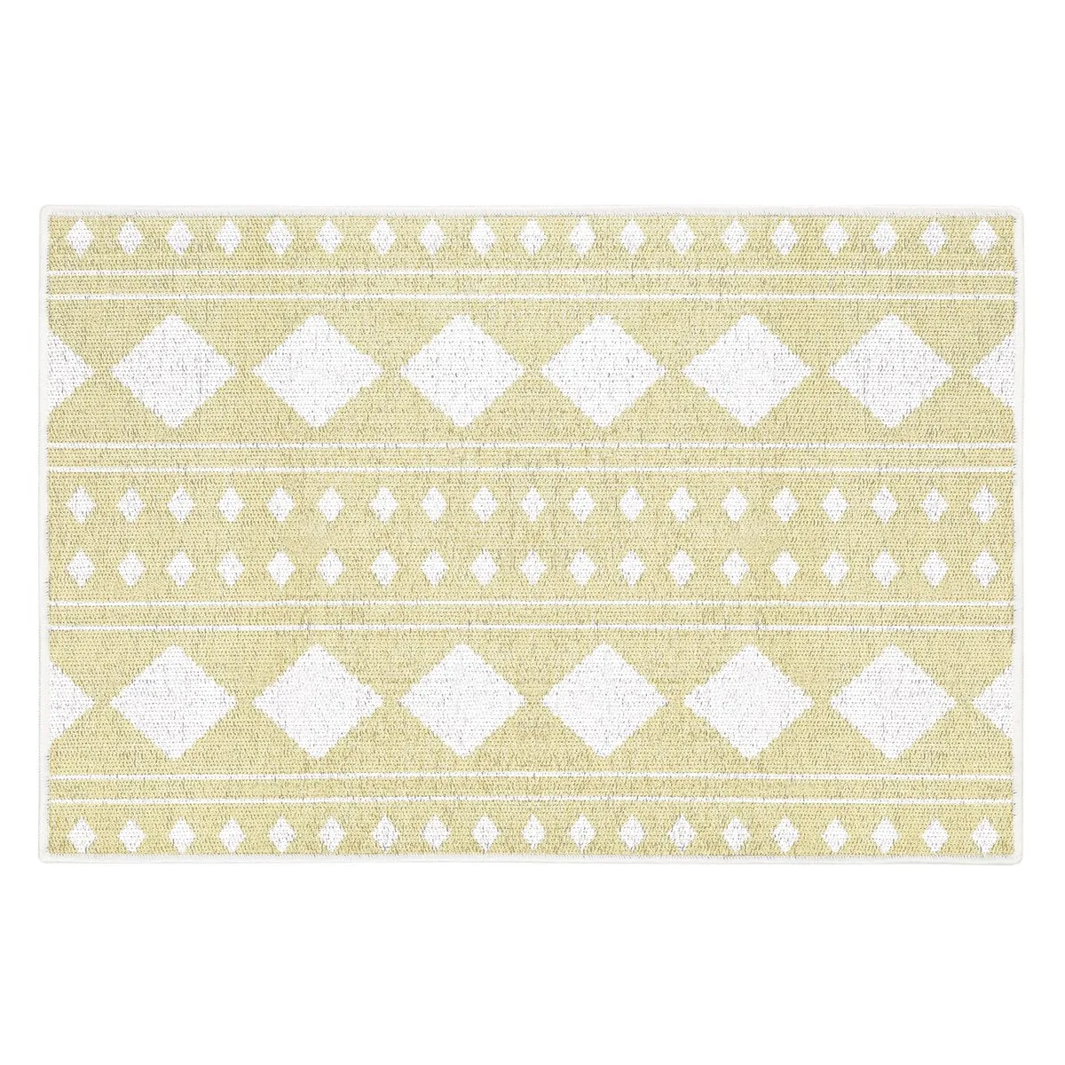 Sussexhome Heavy Duty Ultra Thin Non Slip Washable Cotton Indoor Rug - 2' x 3'