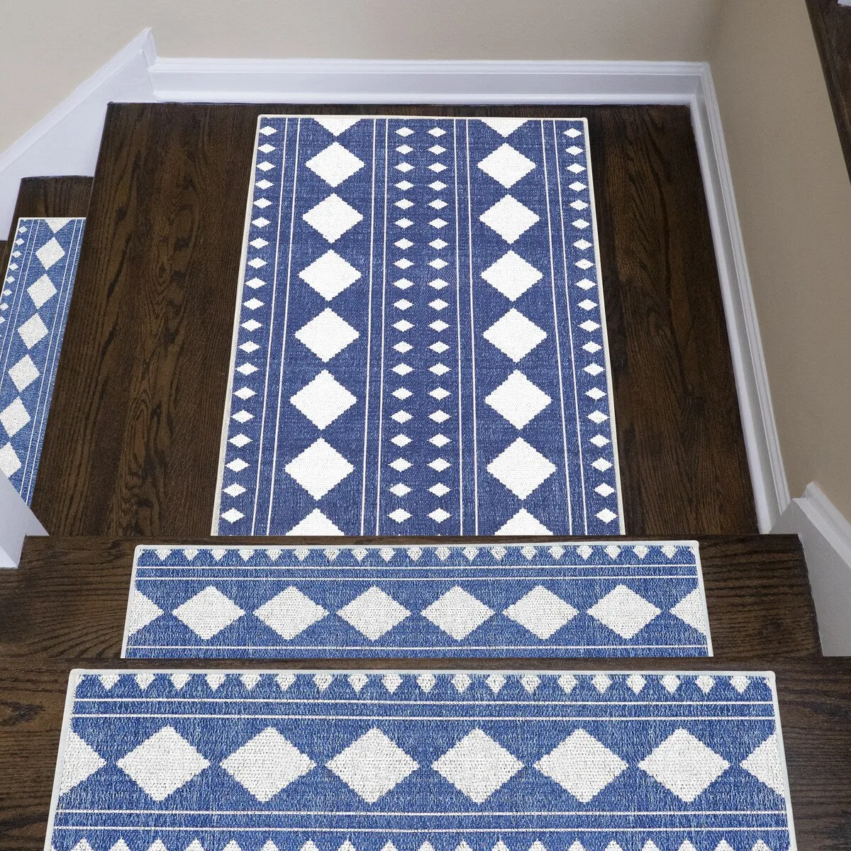 Sussexhome Heavy Duty Ultra Thin Non Slip Washable Cotton Indoor Rug - 2' x 3'