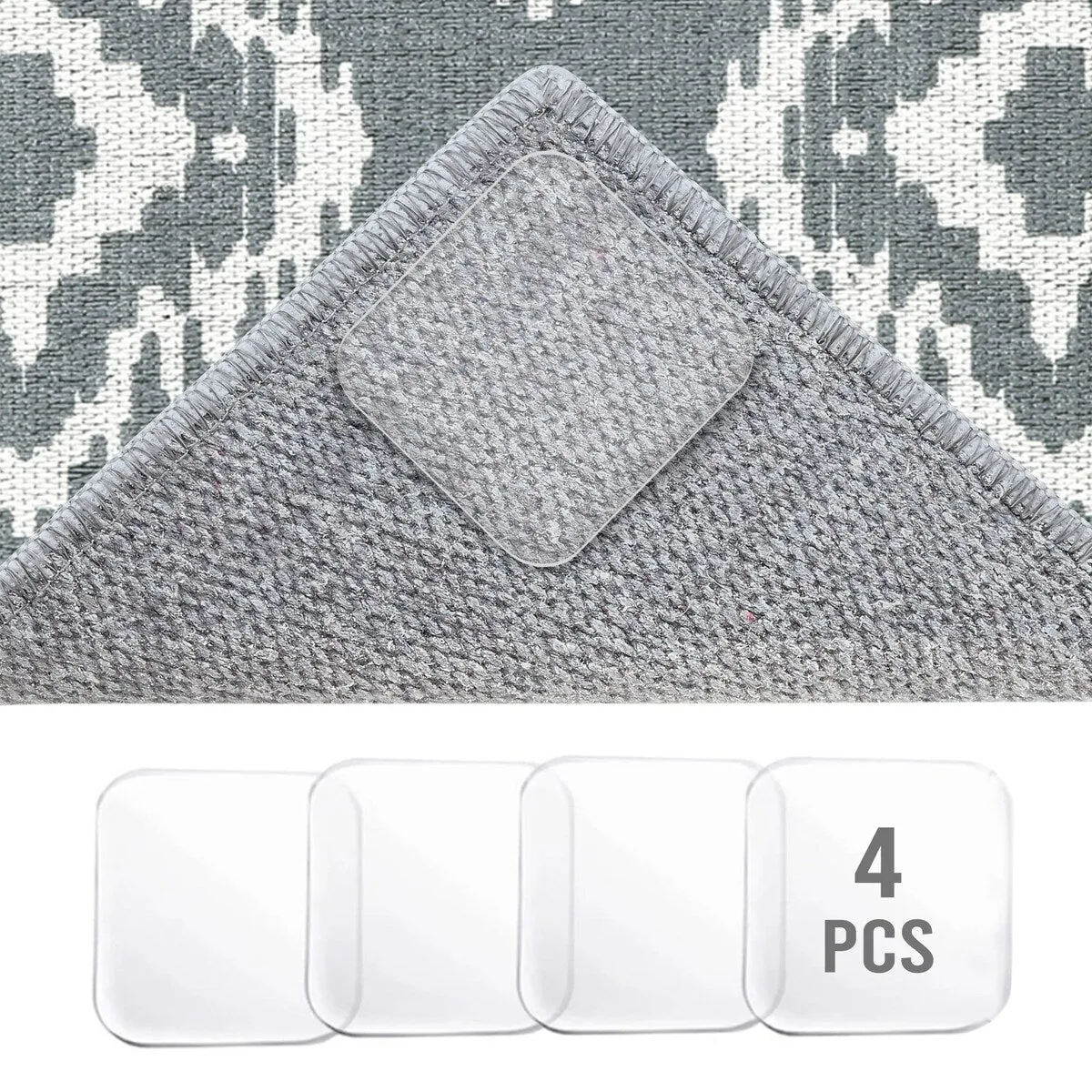 Sussexhome Heavy Duty Ultra Thin Non Slip Washable Cotton Indoor Rug - 2' x 3'