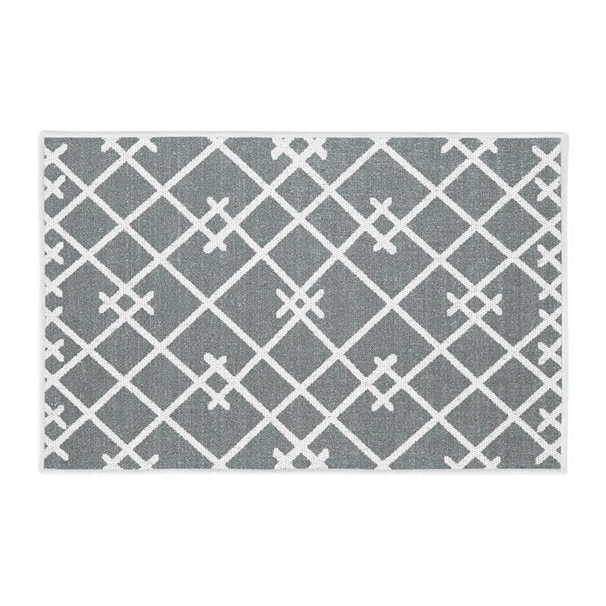 SussexHome Non-Skid Ultra-Thin Area Rugs for Laundry Room. Entryway. Bathroom and Kitchen - Washable Multipurpose Floor Mat