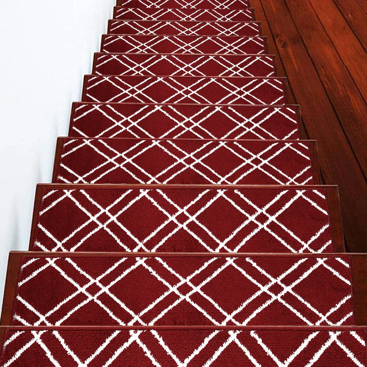 SUSSEXHOME Vintage Collection Stair Treads Polypropylene 9x28