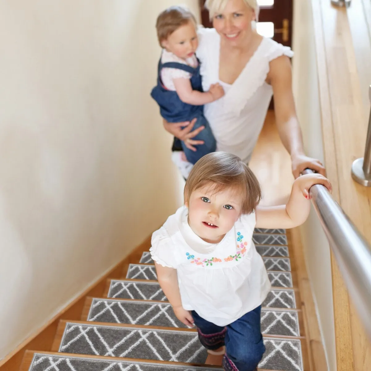 SUSSEXHOME Vintage Collection Stair Treads Polypropylene 9x28