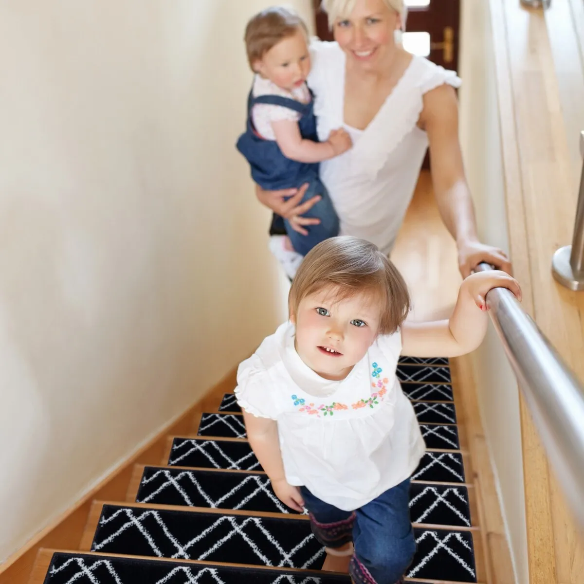 SUSSEXHOME Vintage Collection Stair Treads Polypropylene 9x28