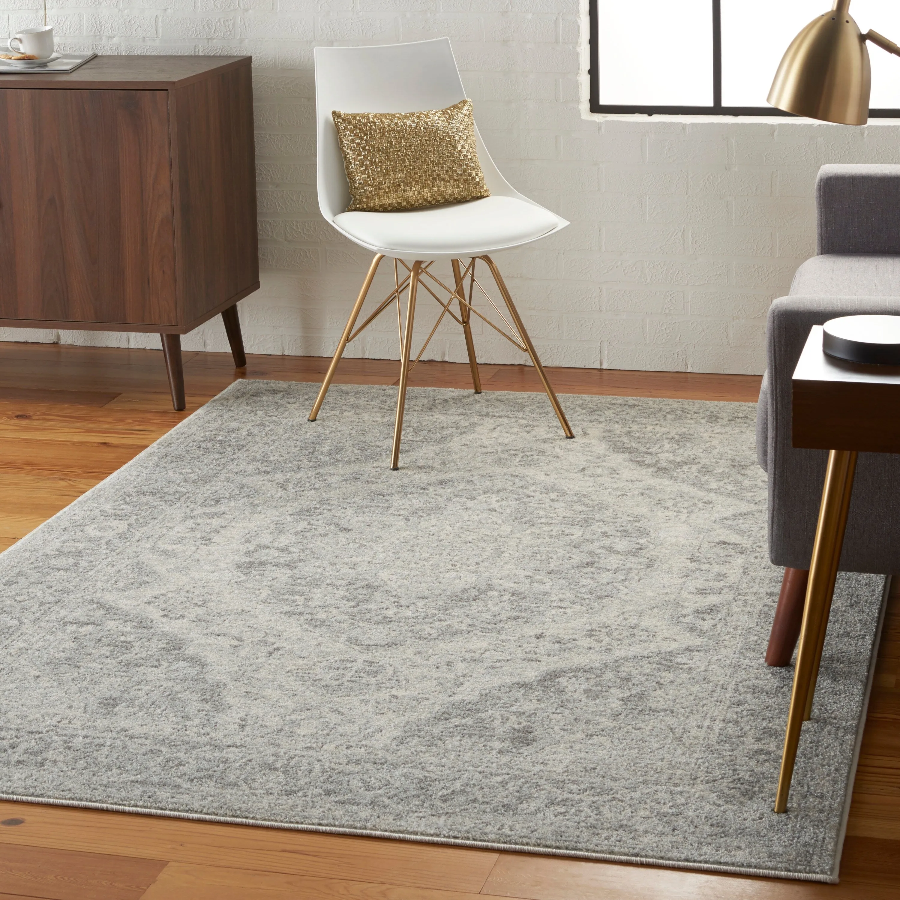 The Gray Barn Jodell Vintage Medallion Area Rug