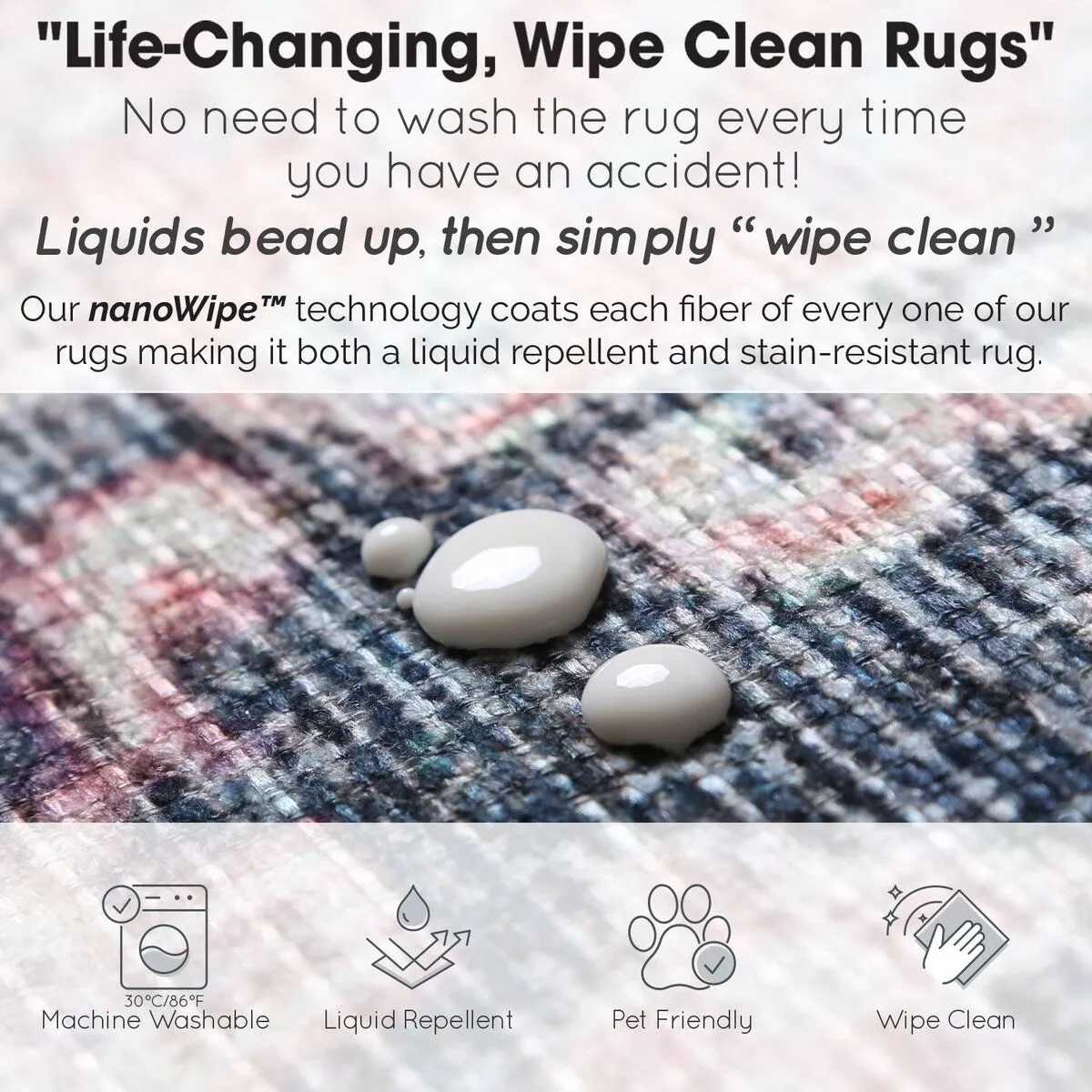 The Rug Collective Distressed Vintage Derya Multi Machine Washable Area Rug
